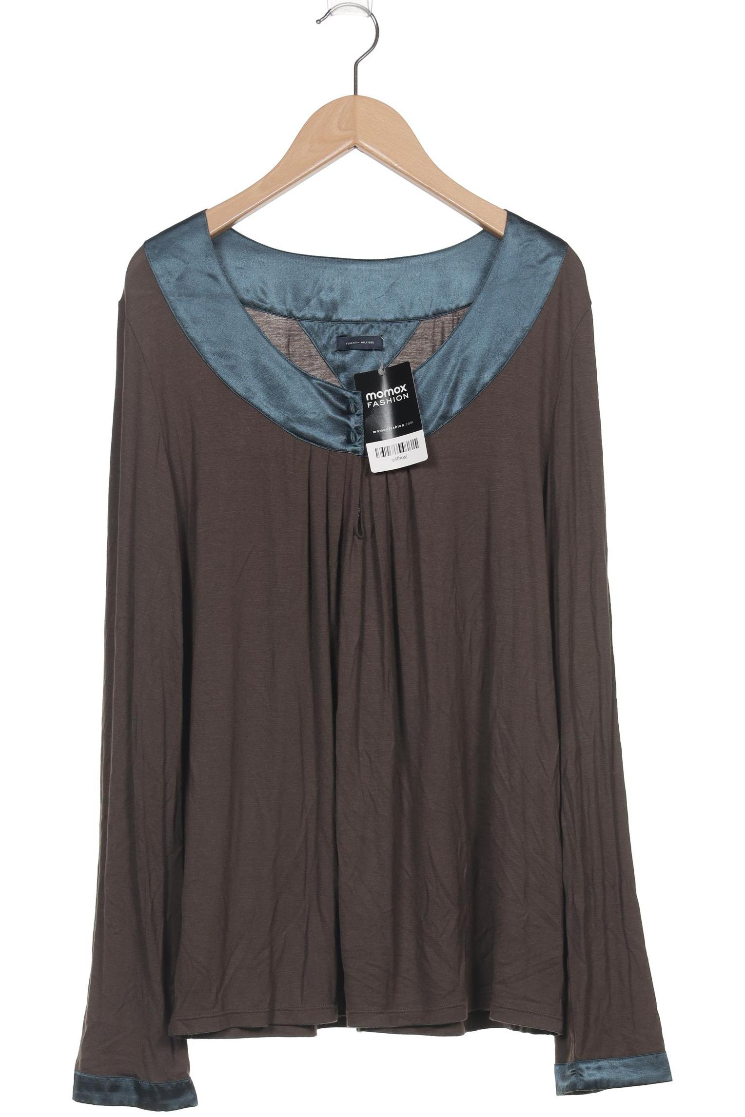 

Tommy Hilfiger Damen Langarmshirt, braun, Gr. 42