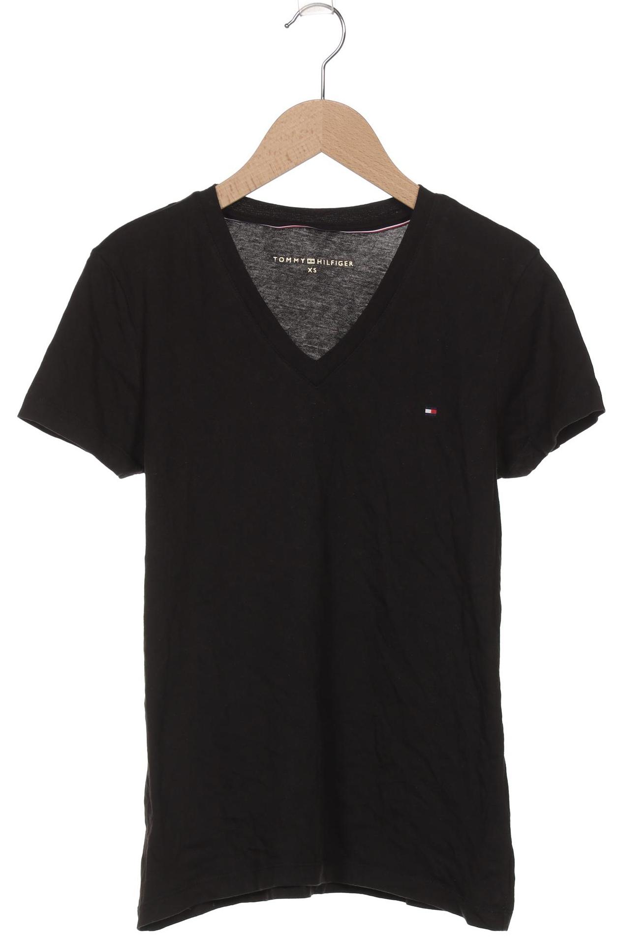 

Tommy Hilfiger Damen T-Shirt, schwarz, Gr. 34
