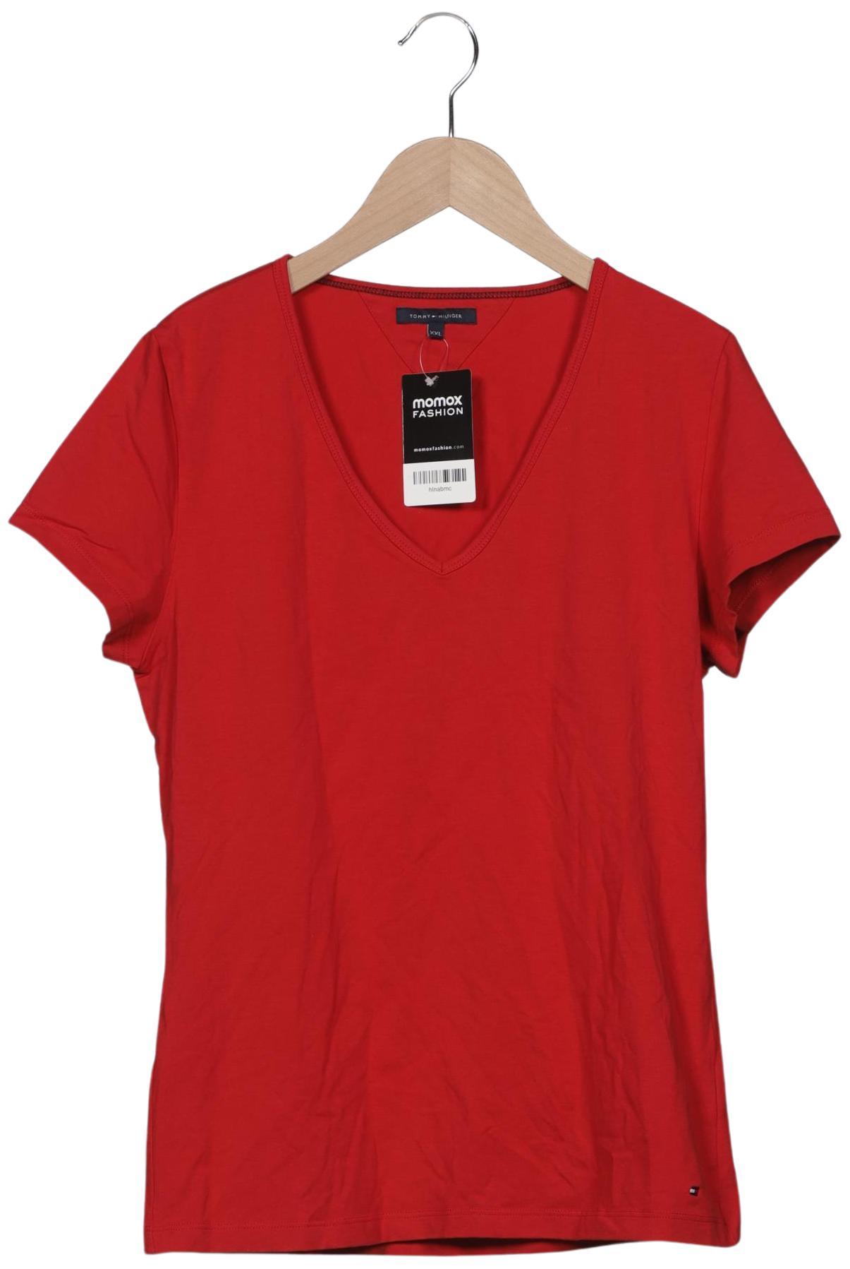 

Tommy Hilfiger Damen T-Shirt, rot, Gr. 46