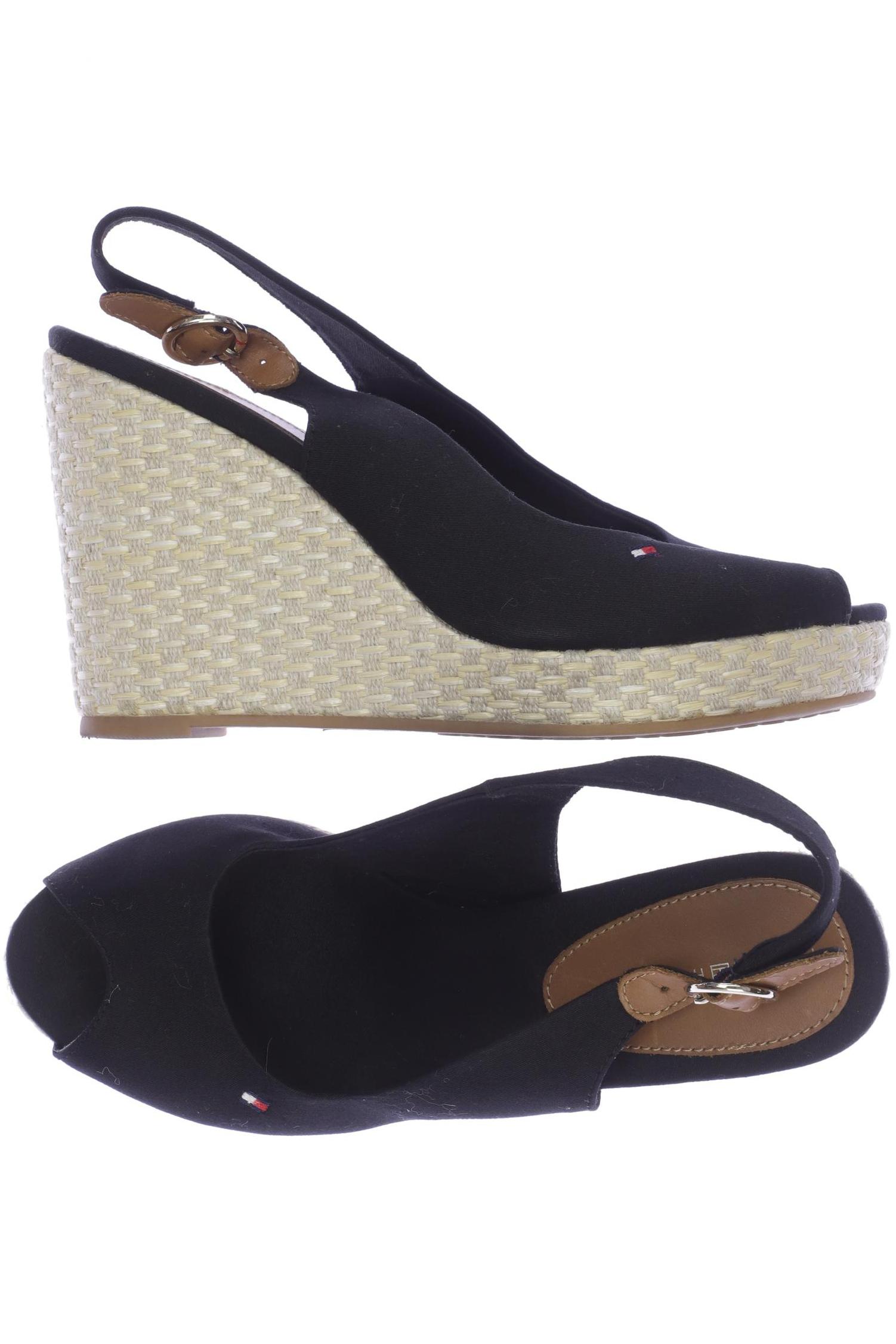 

Tommy Hilfiger Damen Sandale, schwarz, Gr. 39