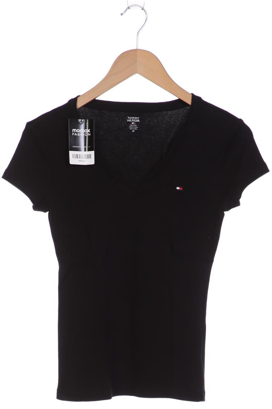 

Tommy Hilfiger Damen T-Shirt, schwarz, Gr. 36