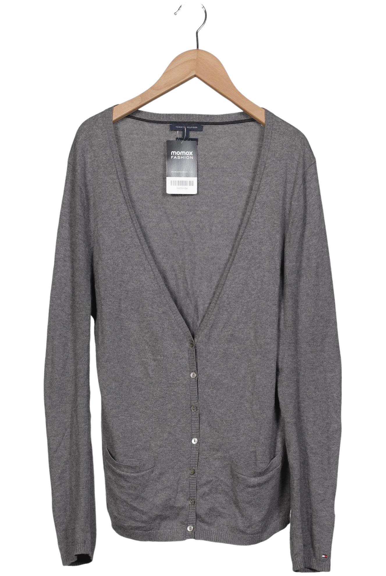 

Tommy Hilfiger Damen Strickjacke, grau, Gr. 42