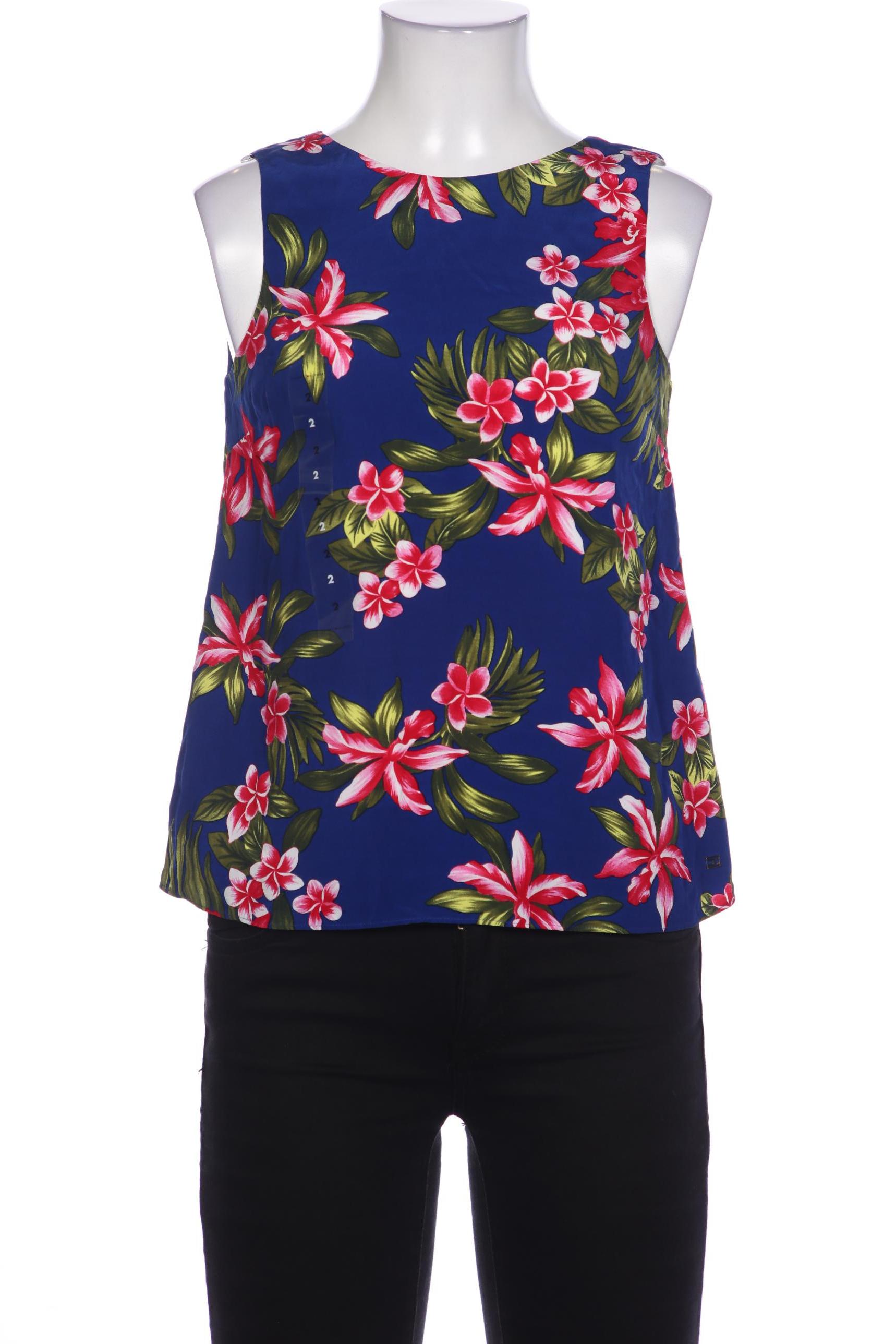 

Tommy Hilfiger Damen Bluse, blau, Gr. 2