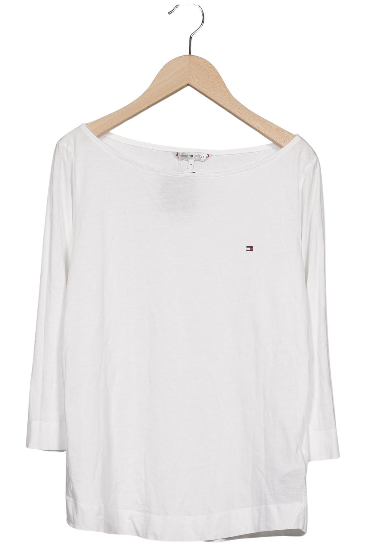 

Tommy Hilfiger Damen Langarmshirt, weiß, Gr. 38