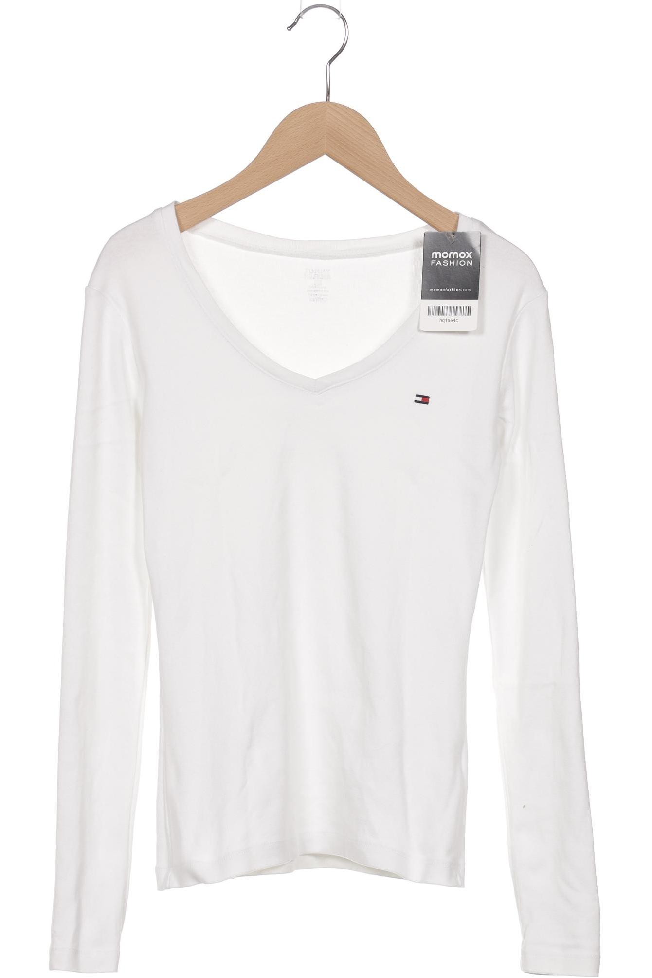 

Tommy Hilfiger Damen Langarmshirt, weiß, Gr. 34