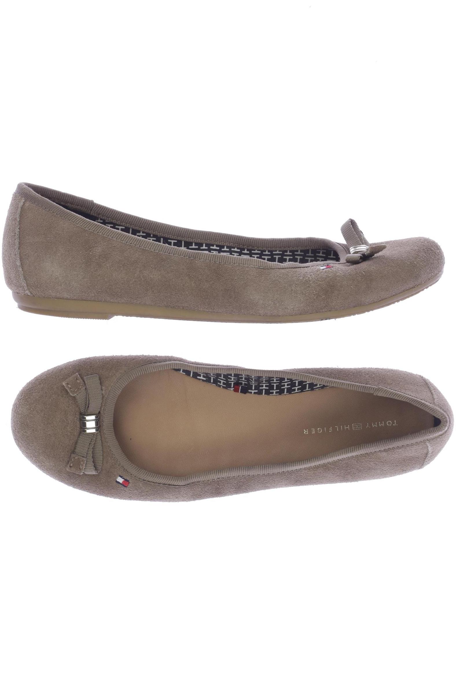 

Tommy Hilfiger Damen Ballerinas, braun