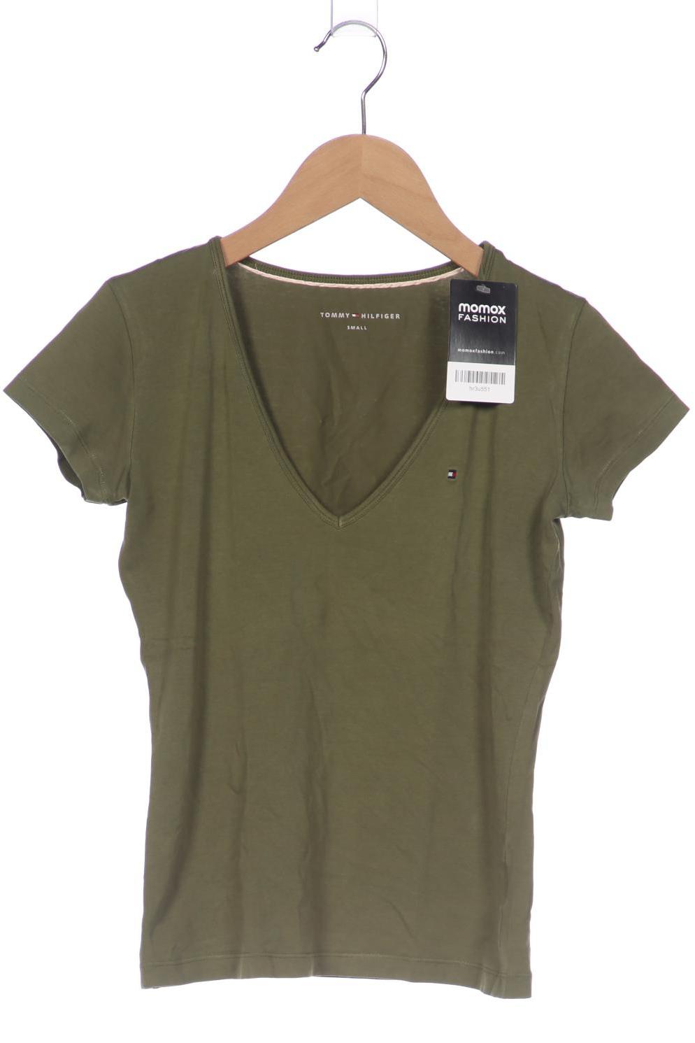 

Tommy Hilfiger Damen T-Shirt, grün, Gr. 36