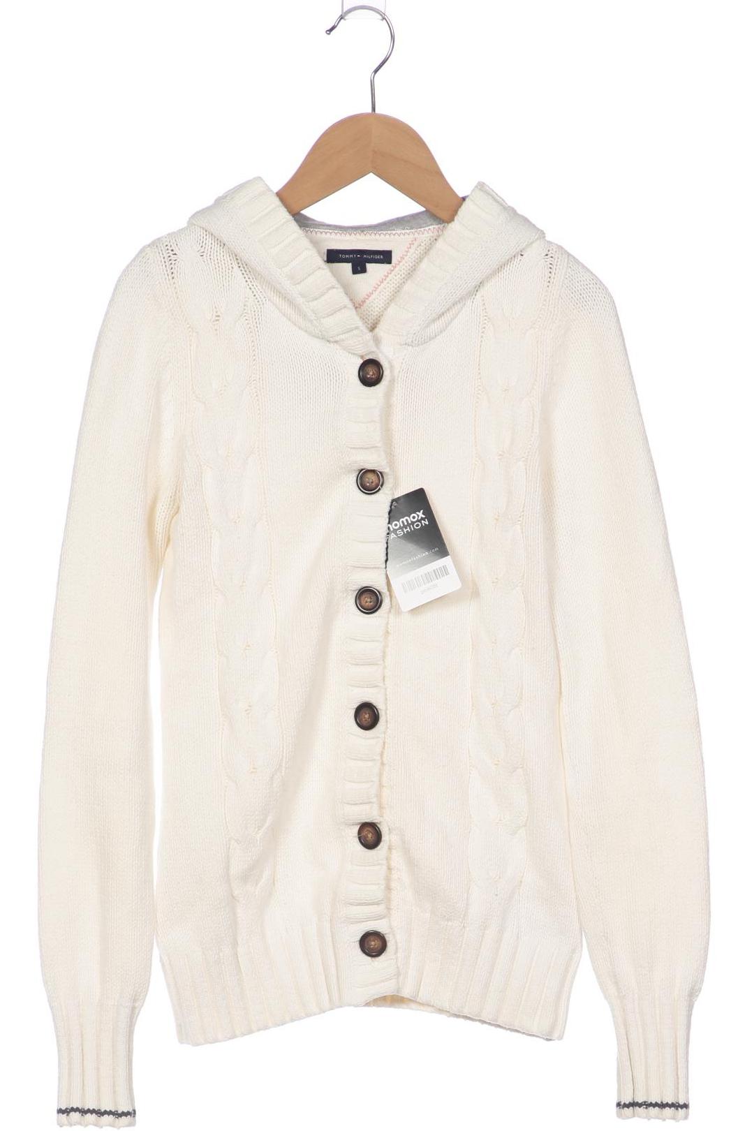 

Tommy Hilfiger Damen Strickjacke, weiß, Gr. 36