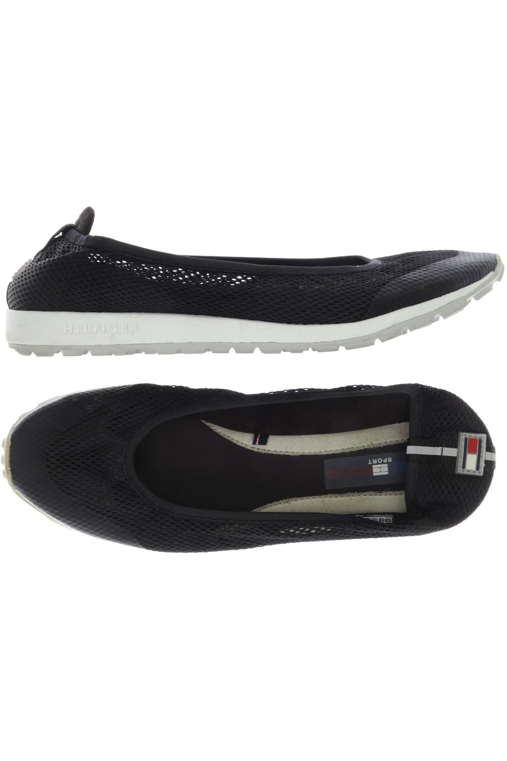 

Tommy Hilfiger Damen Ballerinas, schwarz, Gr. 39