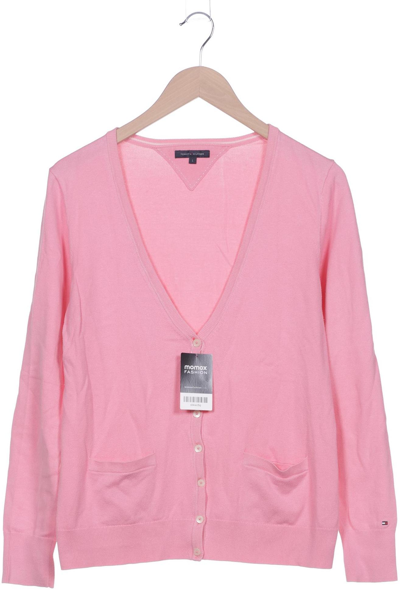 

Tommy Hilfiger Damen Strickjacke, pink, Gr. 42