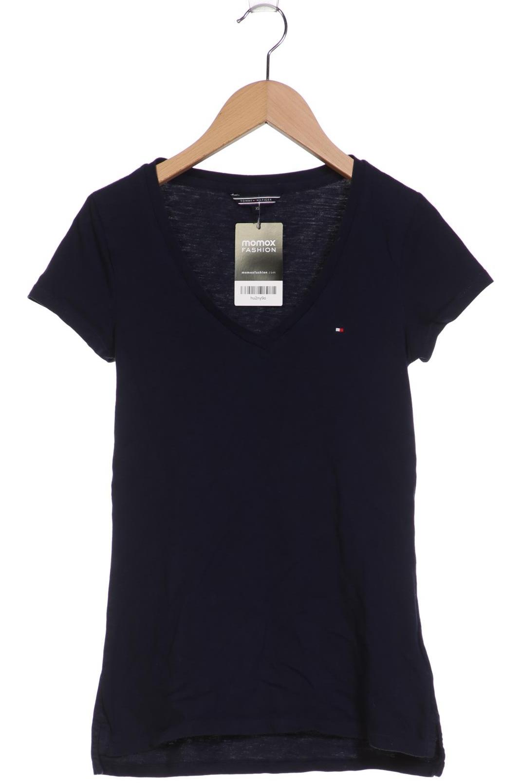

Tommy Hilfiger Damen T-Shirt, marineblau, Gr. 34