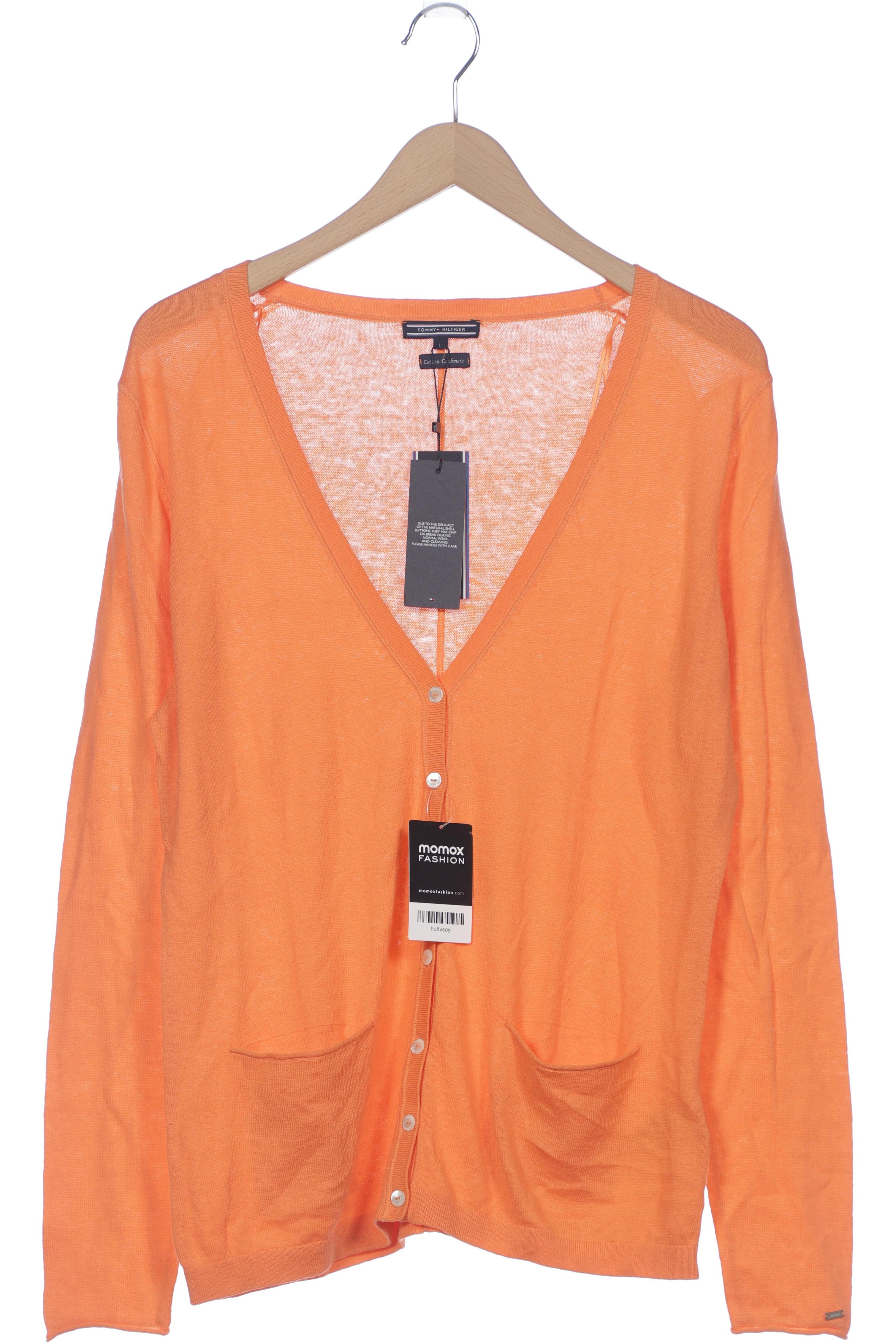 

Tommy Hilfiger Damen Strickjacke, orange, Gr. 42