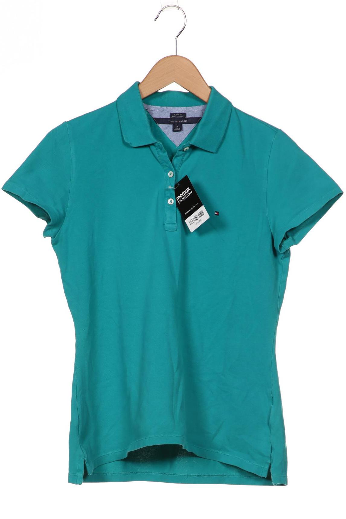 

Tommy Hilfiger Damen Poloshirt, türkis, Gr. 38