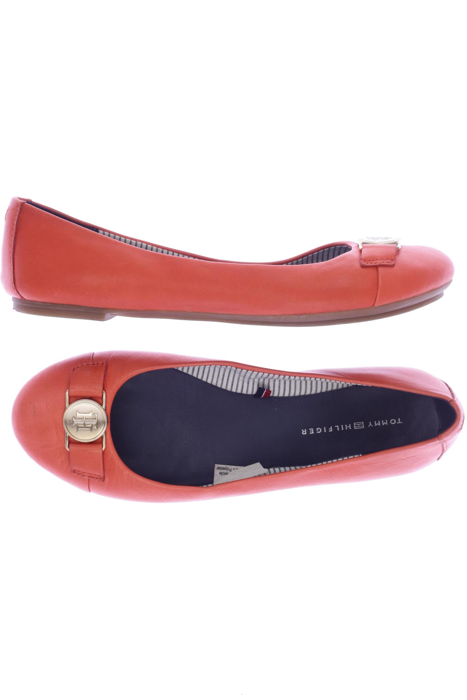 

Tommy Hilfiger Damen Ballerinas, orange