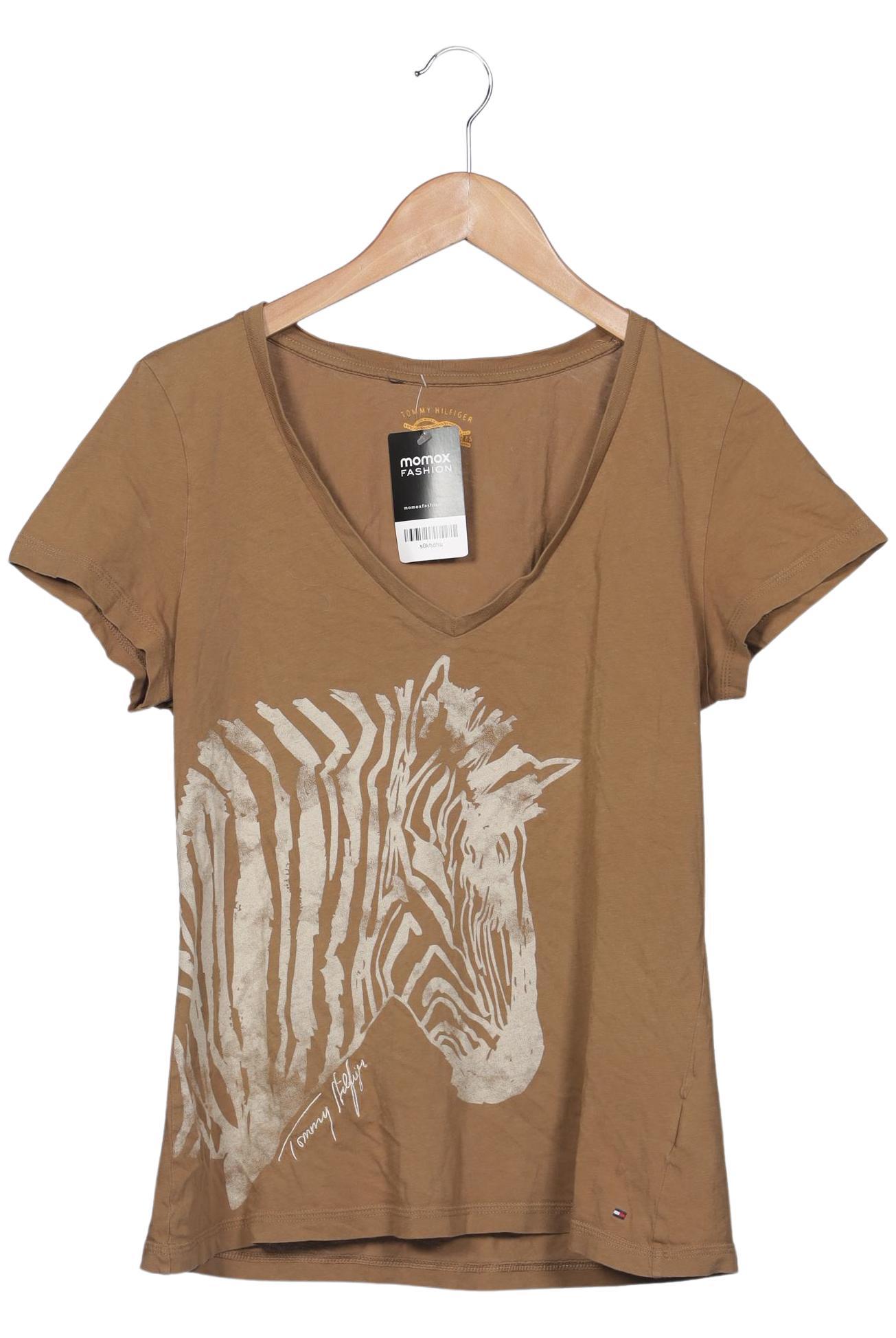 

Tommy Hilfiger Damen T-Shirt, braun, Gr. 44