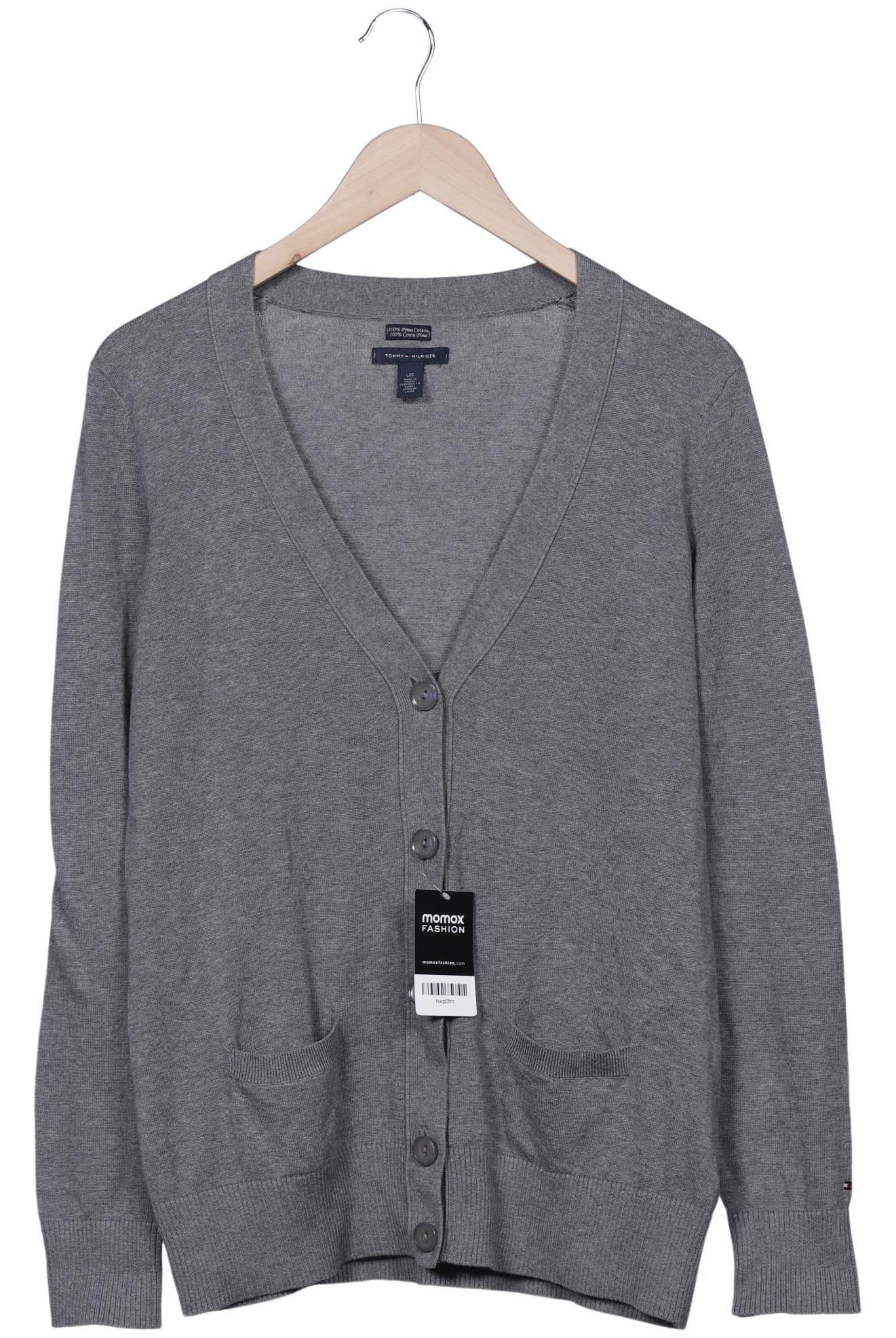 

Tommy Hilfiger Damen Strickjacke, grau, Gr. 42