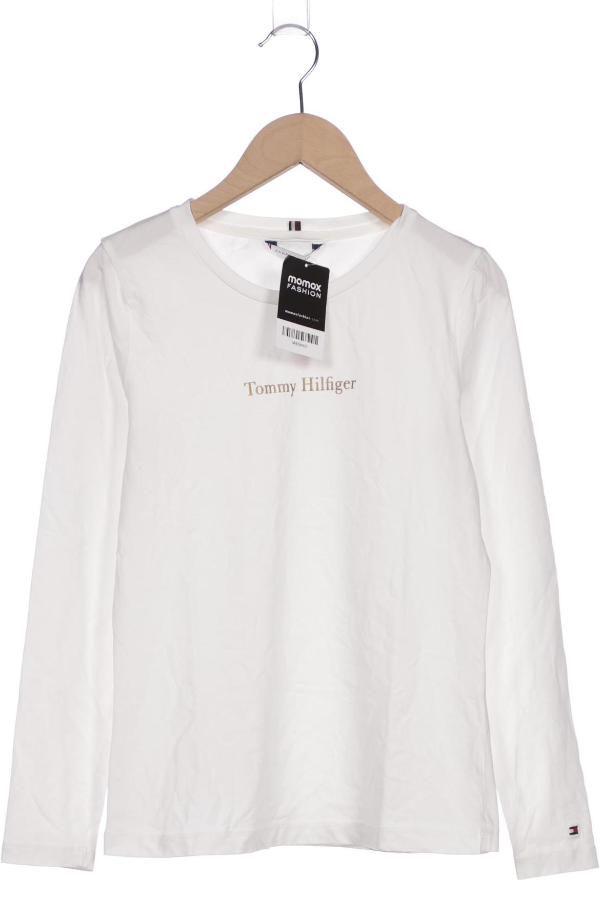 

Tommy Hilfiger Damen Langarmshirt, weiß, Gr. 38