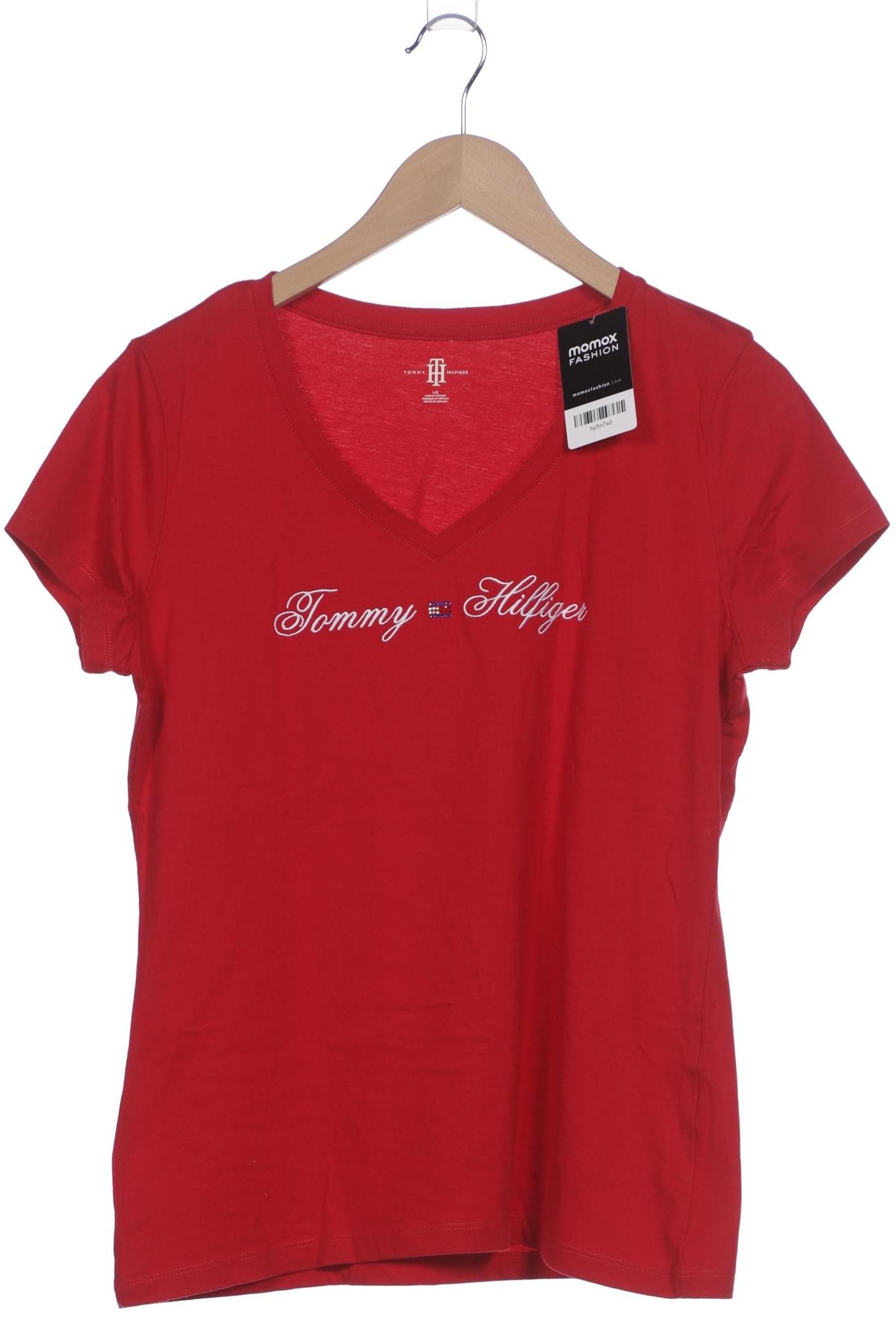 

Tommy Hilfiger Damen T-Shirt, rot, Gr. 42
