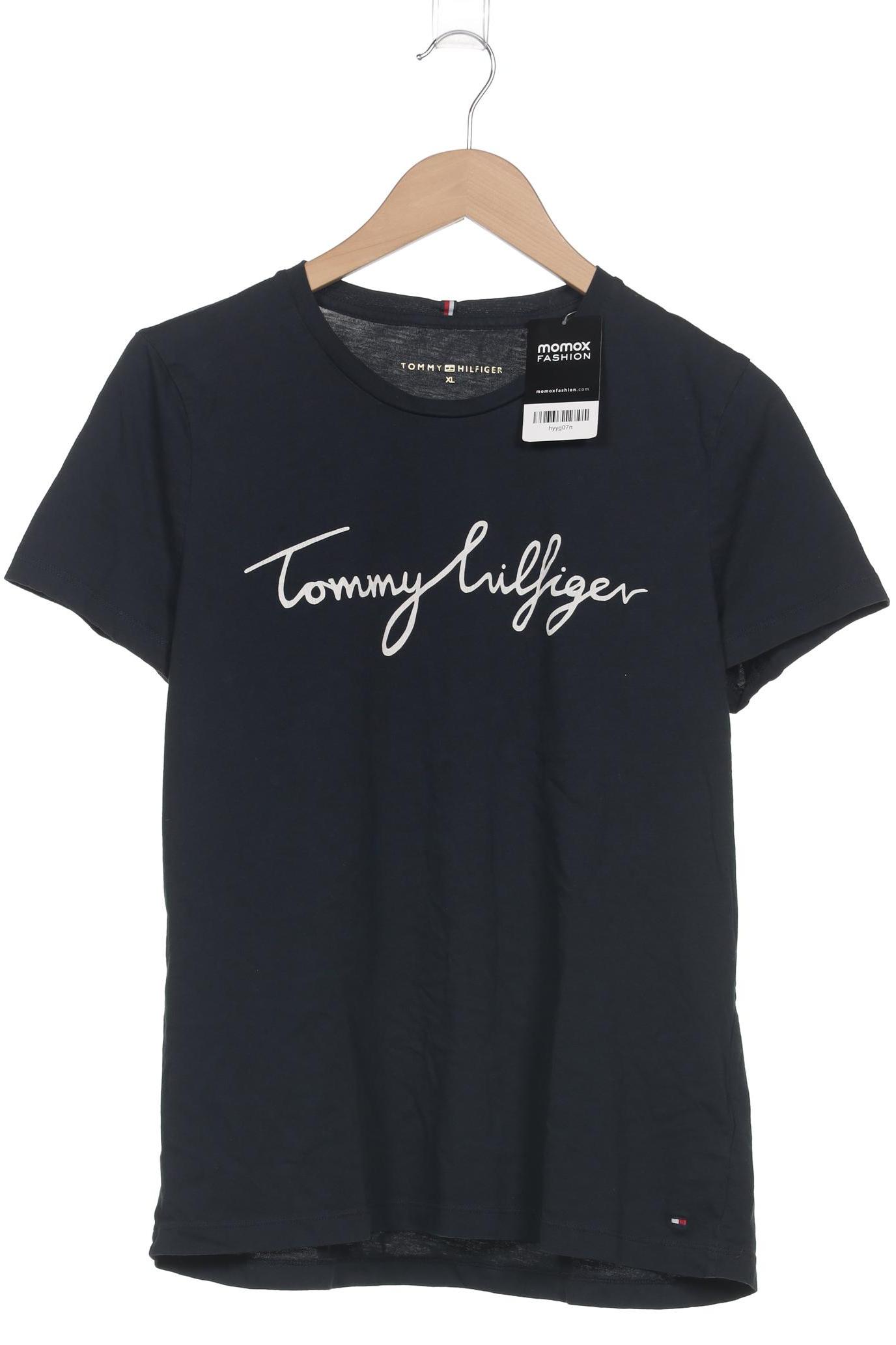 

Tommy Hilfiger Damen T-Shirt, marineblau, Gr. 44