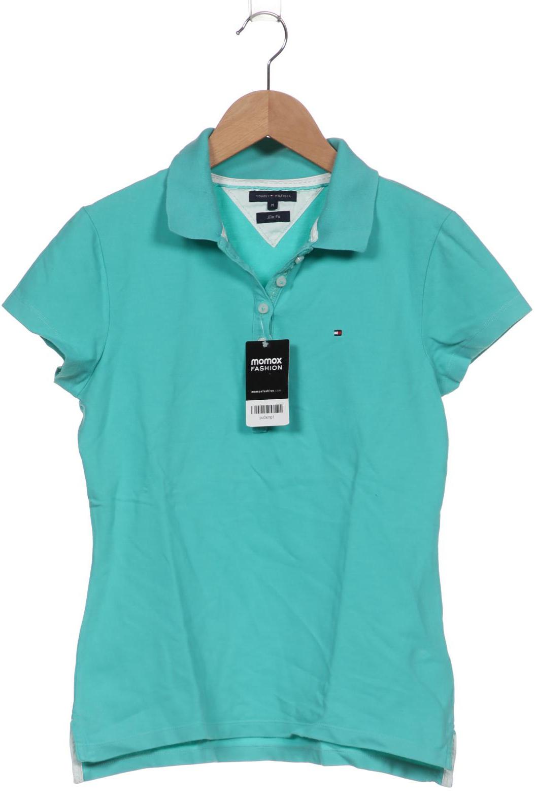 

Tommy Hilfiger Damen Poloshirt, türkis, Gr. 38