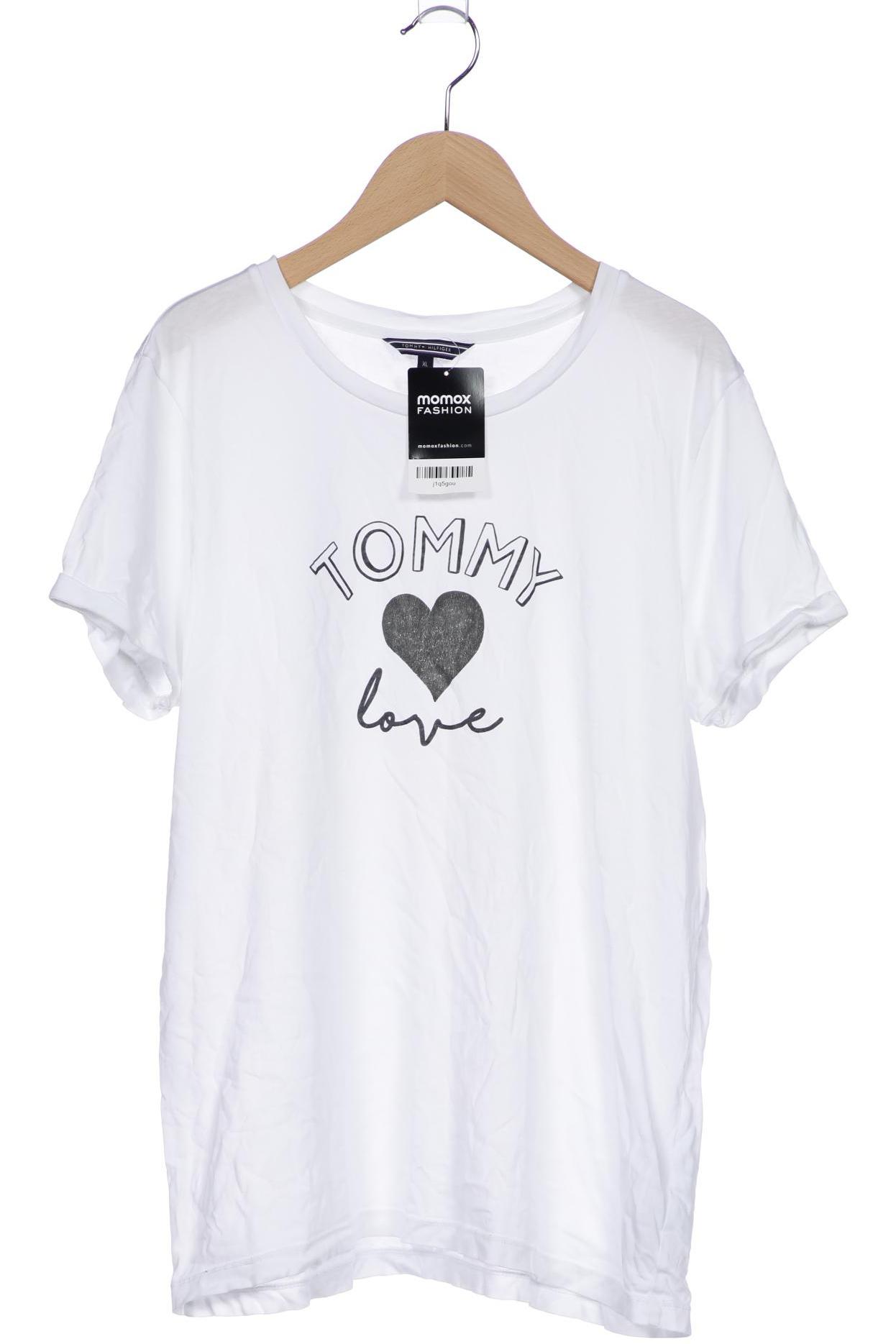 

Tommy Hilfiger Damen T-Shirt, weiß, Gr. 44