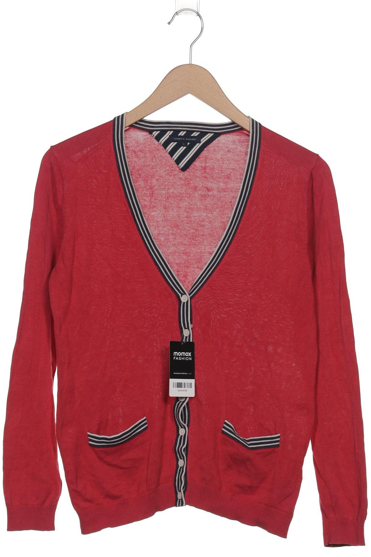 

Tommy Hilfiger Damen Strickjacke, rot, Gr. 42