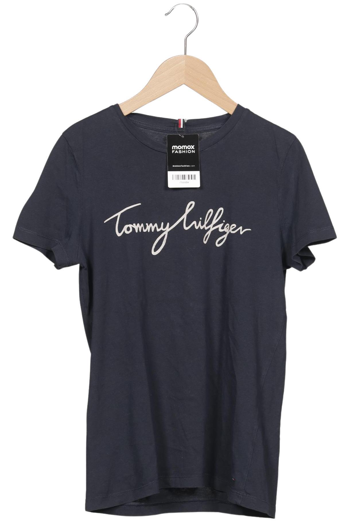 

Tommy Hilfiger Damen T-Shirt, marineblau, Gr. 36