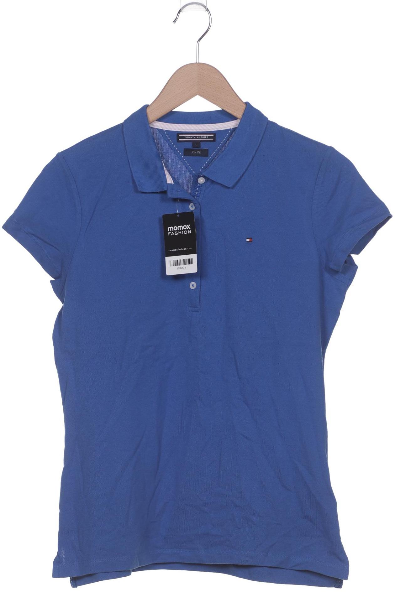 

Tommy Hilfiger Damen Poloshirt, blau, Gr. 42
