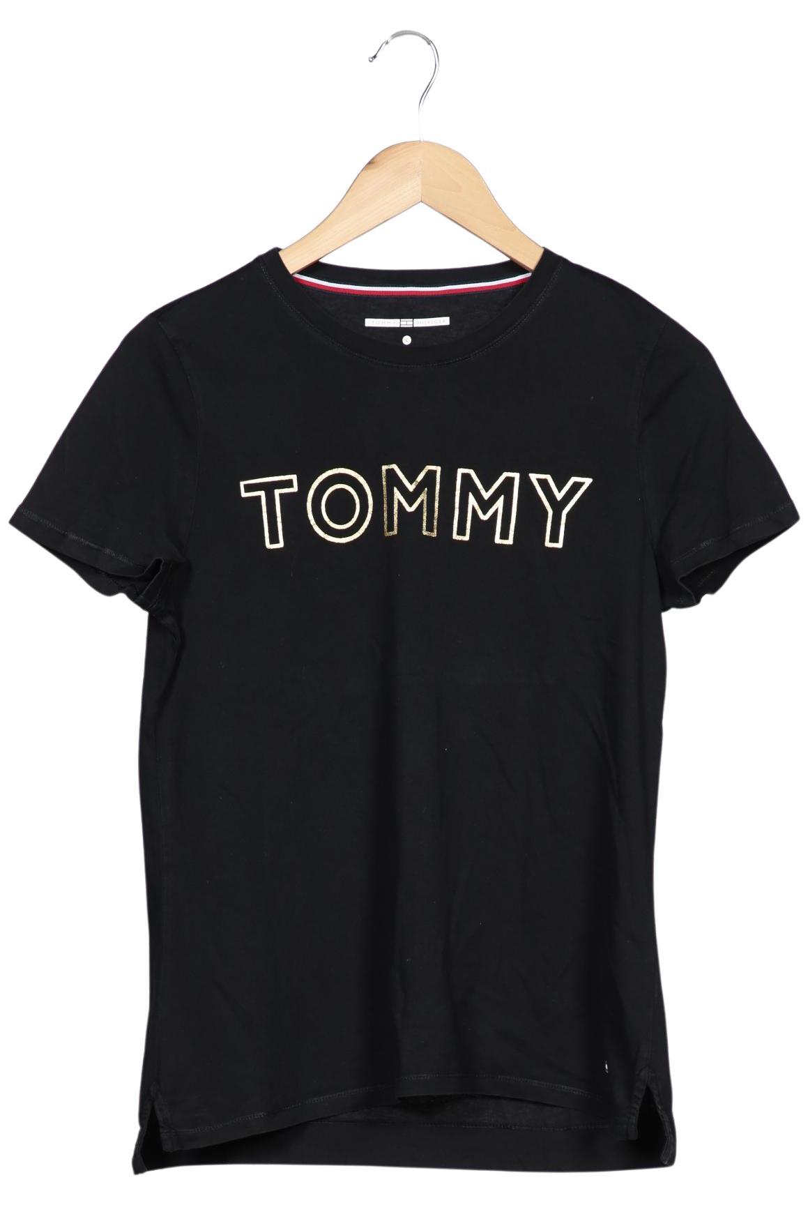 

Tommy Hilfiger Damen T-Shirt, schwarz, Gr. 42