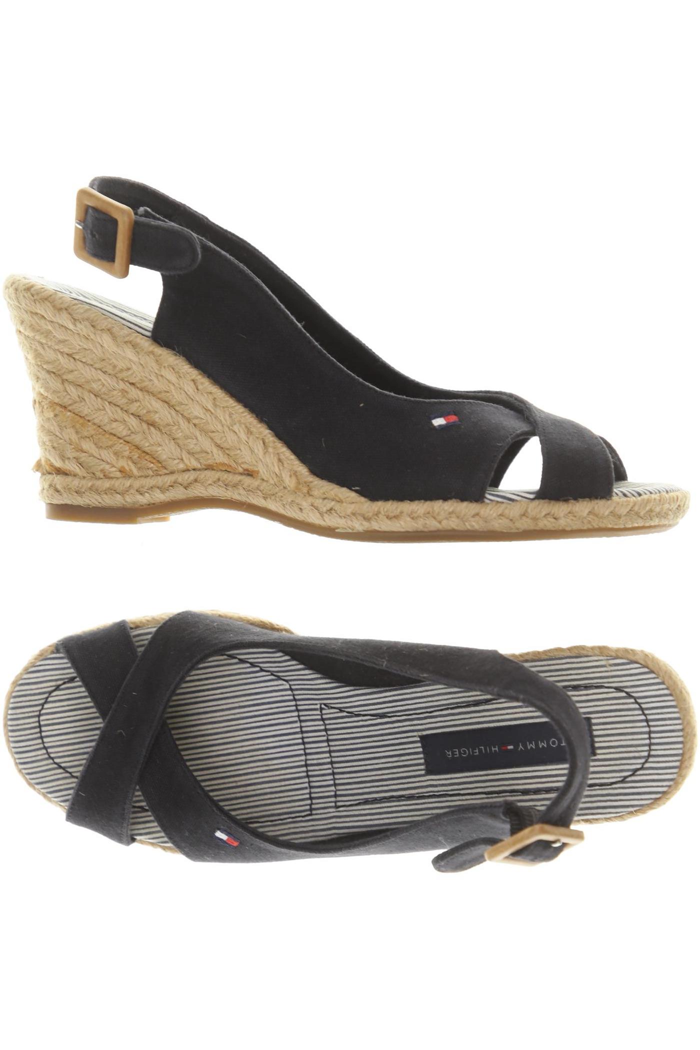 

Tommy Hilfiger Damen Sandale, schwarz, Gr. 38