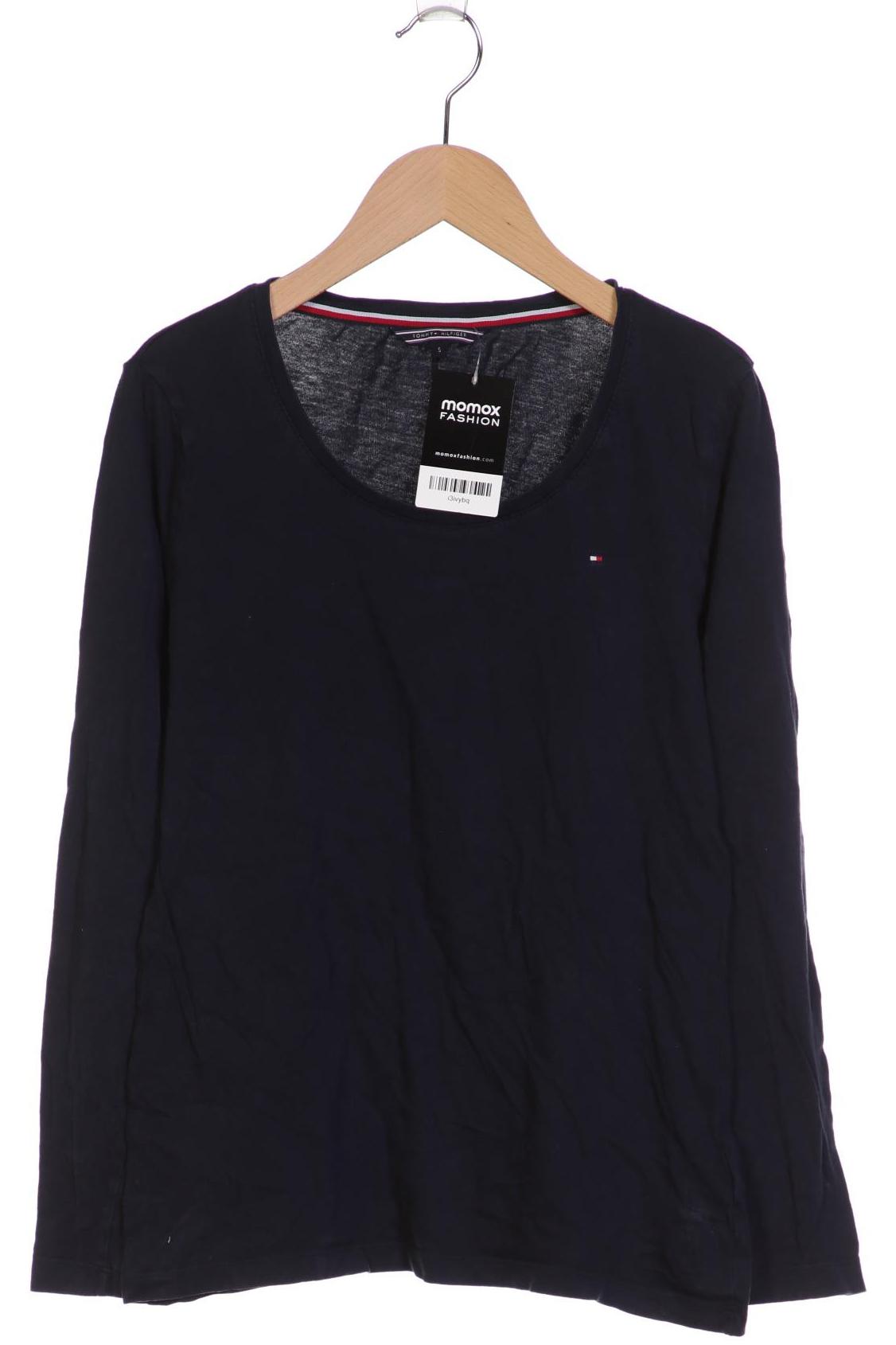 

Tommy Hilfiger Damen Langarmshirt, marineblau, Gr. 36