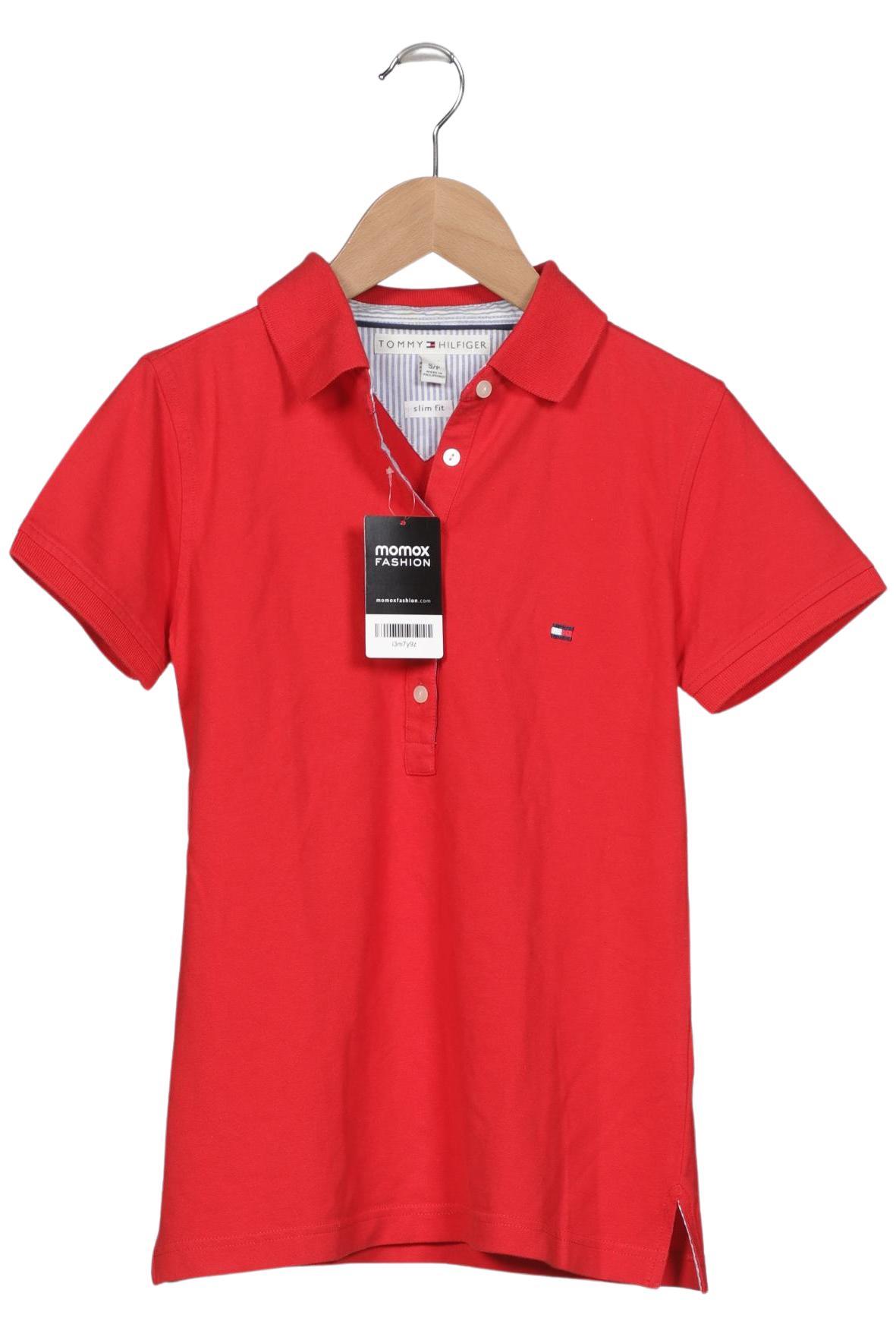 

Tommy Hilfiger Damen Poloshirt, rot, Gr. 36