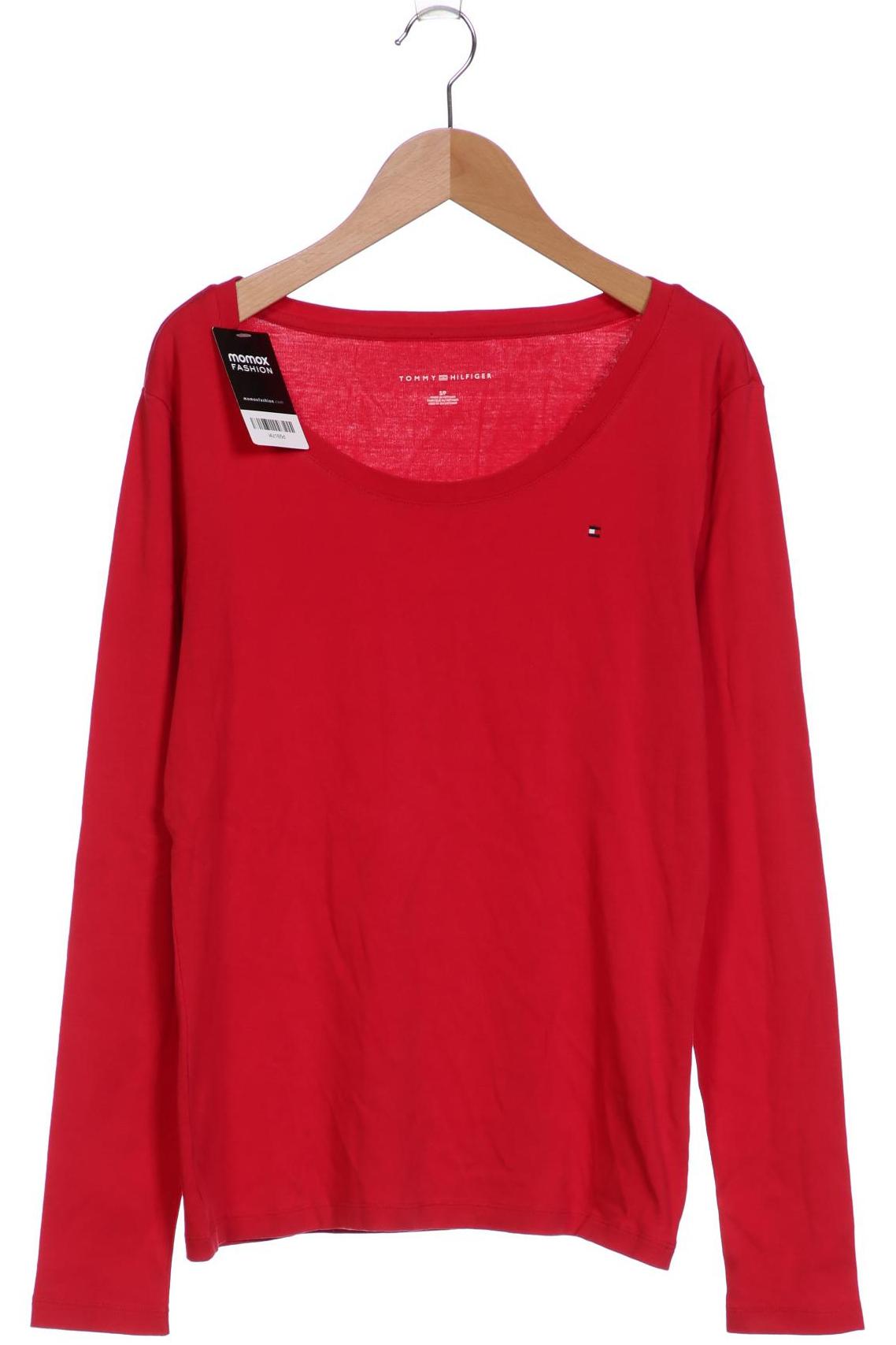 

Tommy Hilfiger Damen Langarmshirt, rot, Gr. 36