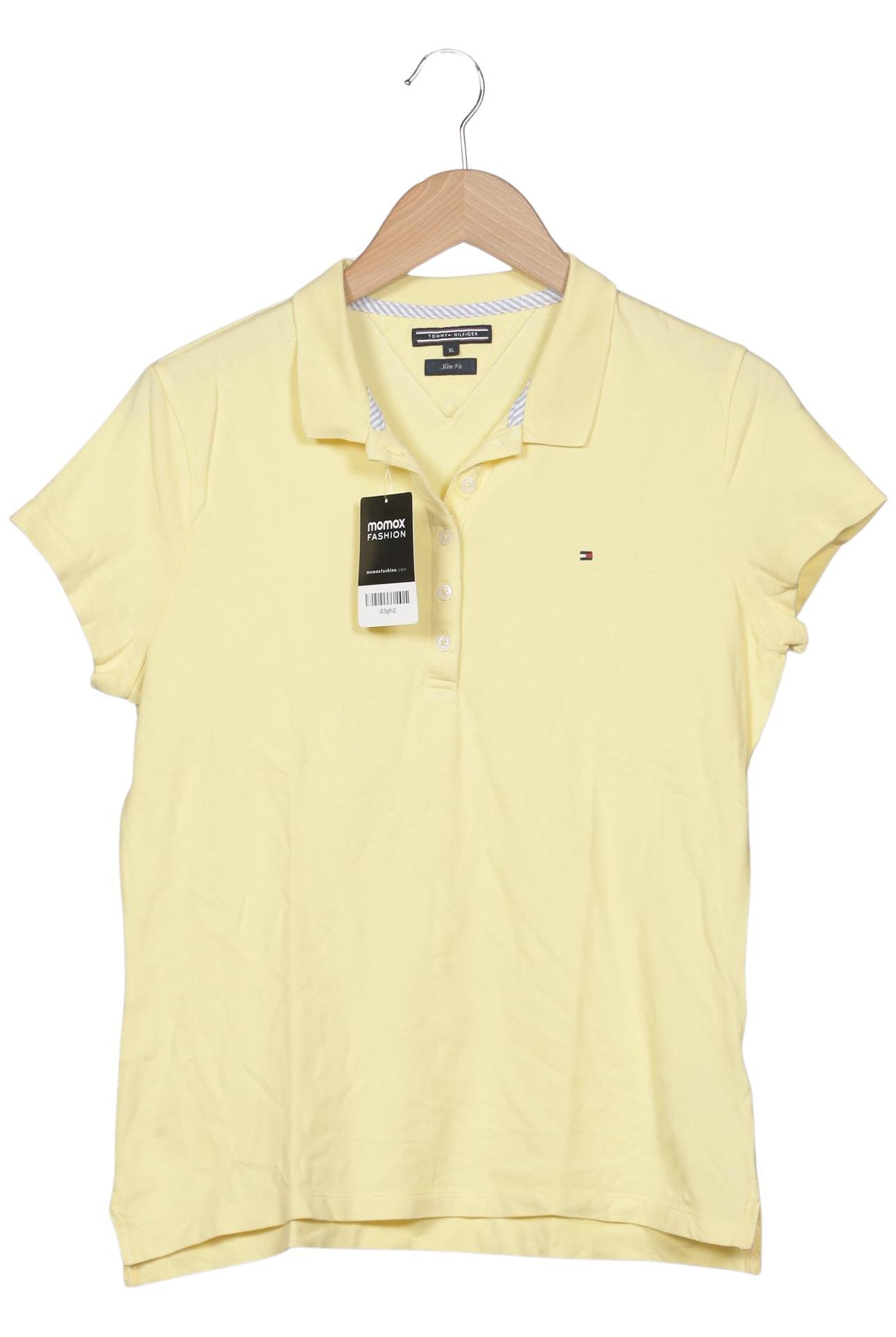 

Tommy Hilfiger Damen Poloshirt, gelb, Gr. 44