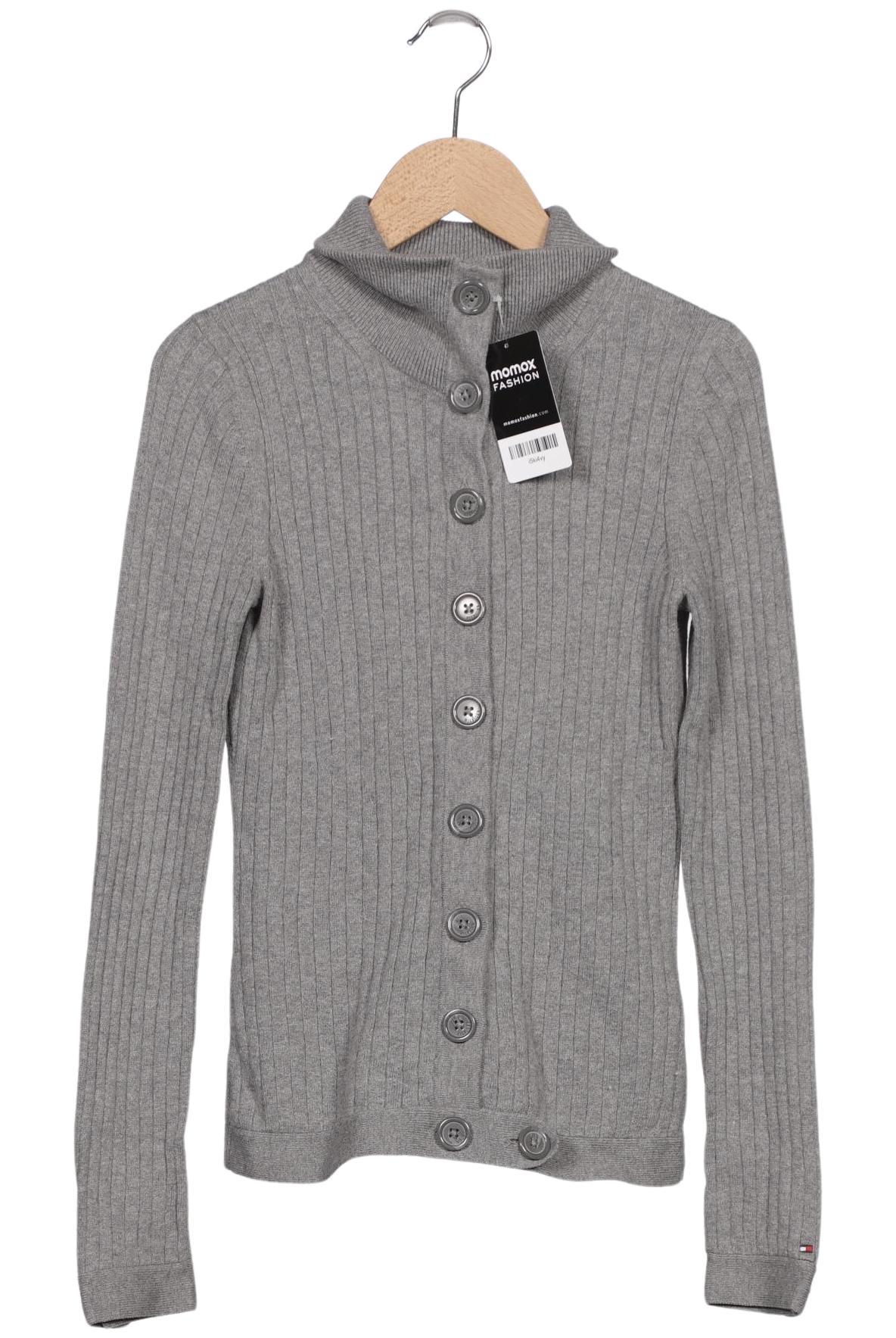 

Tommy Hilfiger Damen Strickjacke, grau, Gr. 36