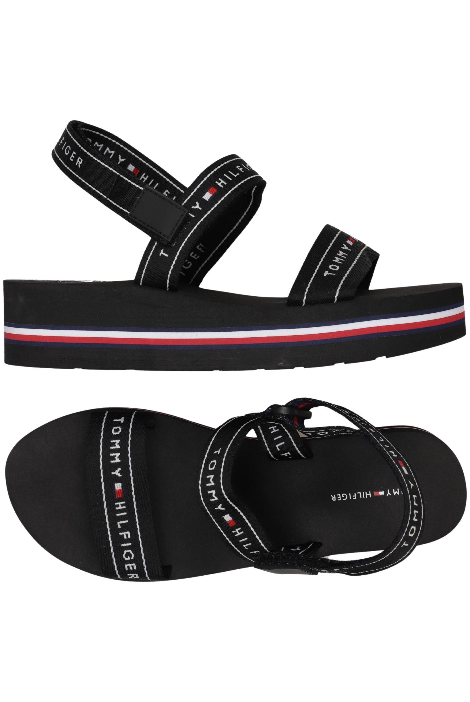 

Tommy Hilfiger Damen Sandale, schwarz, Gr. 10