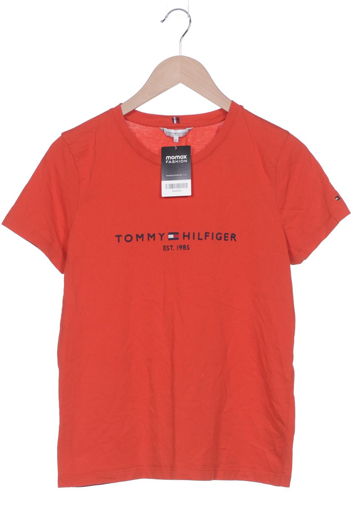 

Tommy Hilfiger Damen T-Shirt, orange, Gr. 38