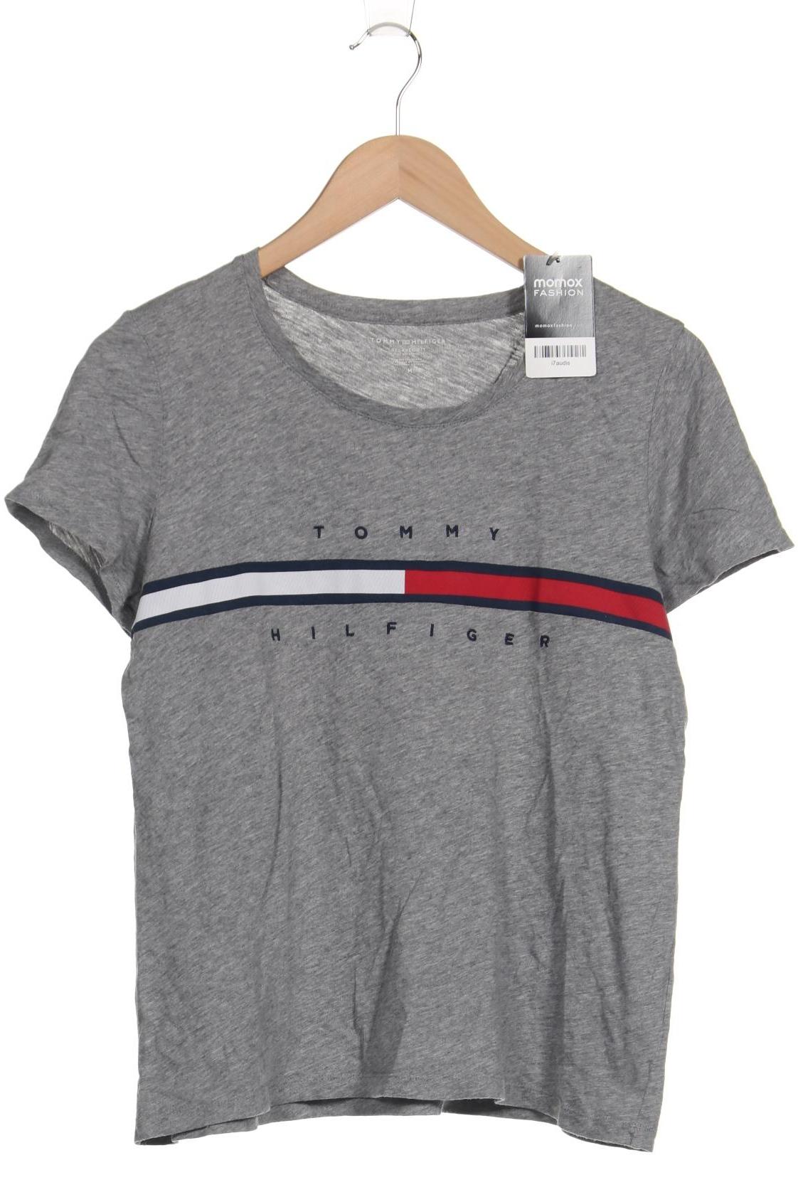 

Tommy Hilfiger Damen T-Shirt, grau, Gr. 38