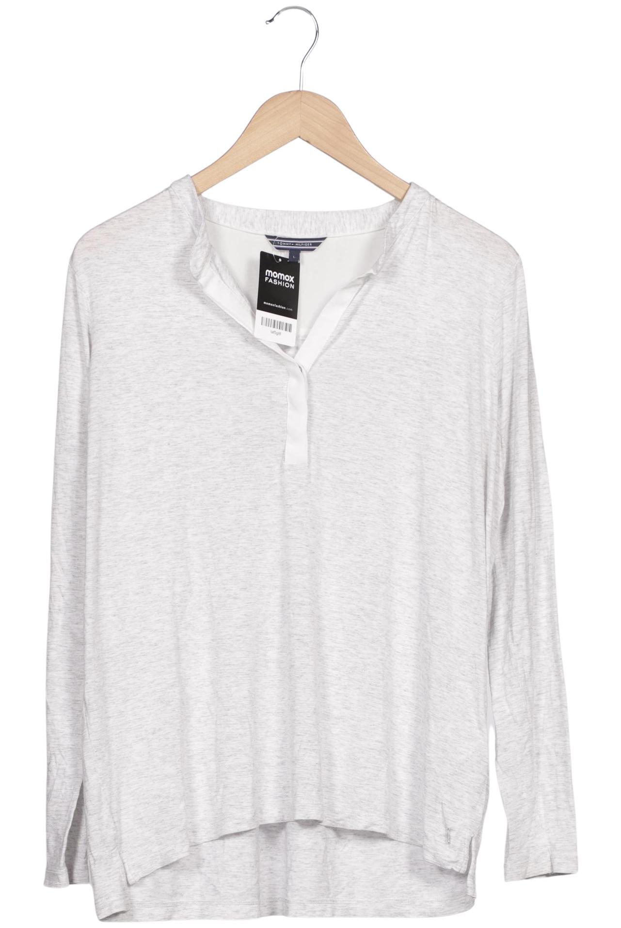 

Tommy Hilfiger Damen Langarmshirt, grau, Gr. 42