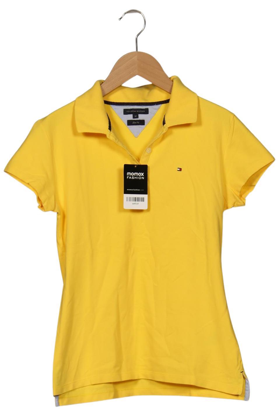 

Tommy Hilfiger Damen Poloshirt, gelb, Gr. 38