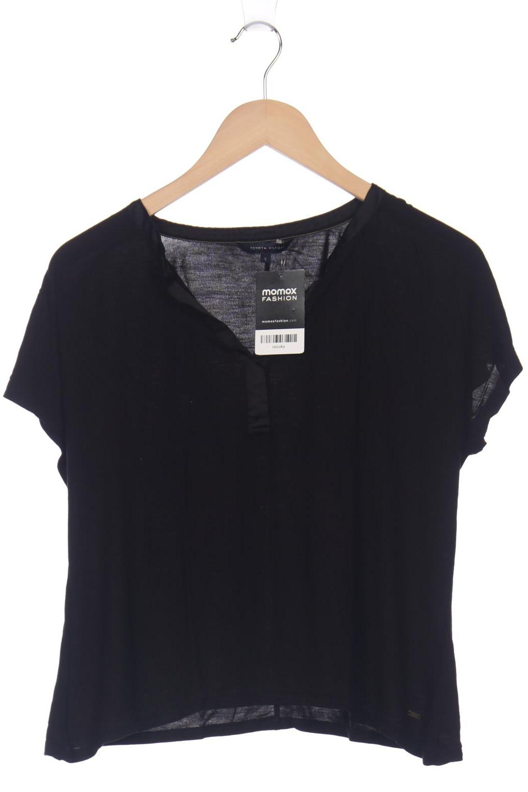 

Tommy Hilfiger Damen T-Shirt, schwarz, Gr. 36