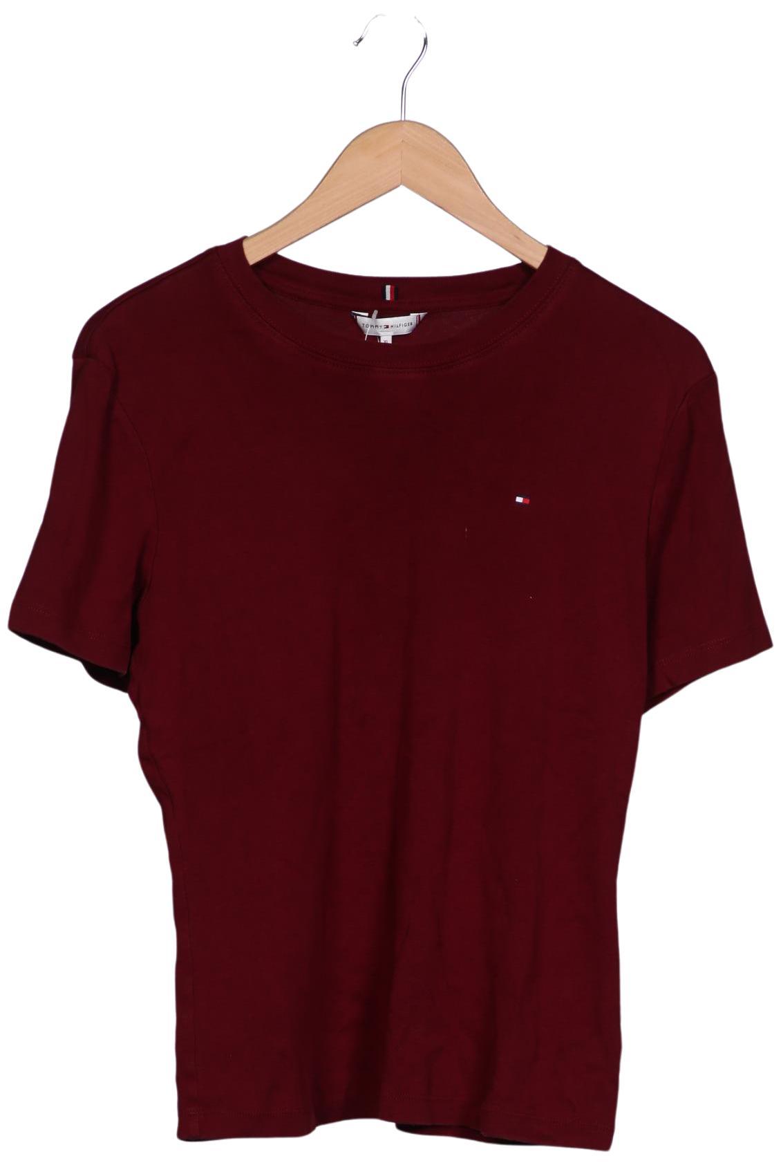 

Tommy Hilfiger Damen T-Shirt, bordeaux, Gr. 44