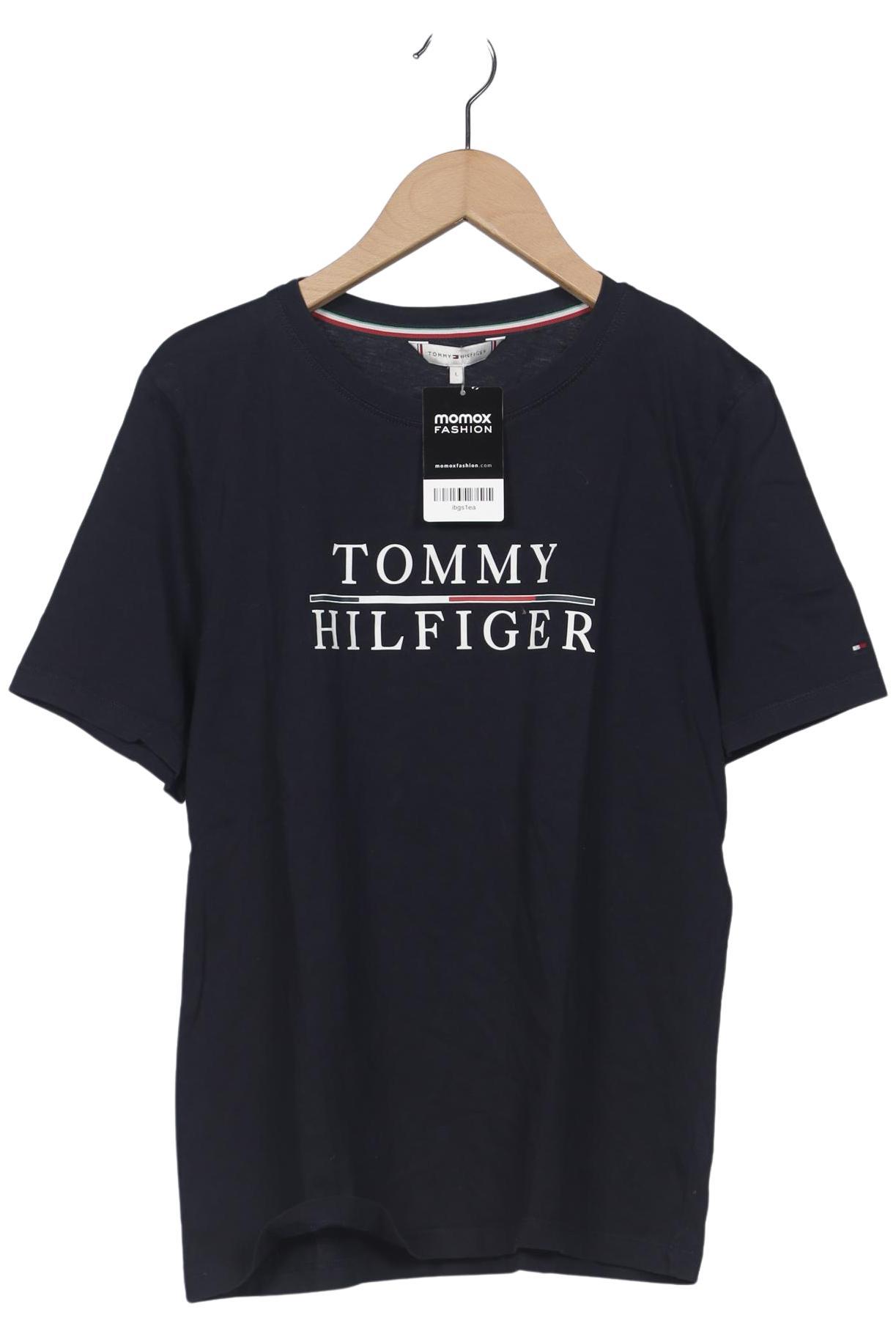 

Tommy Hilfiger Damen T-Shirt, marineblau, Gr. 42