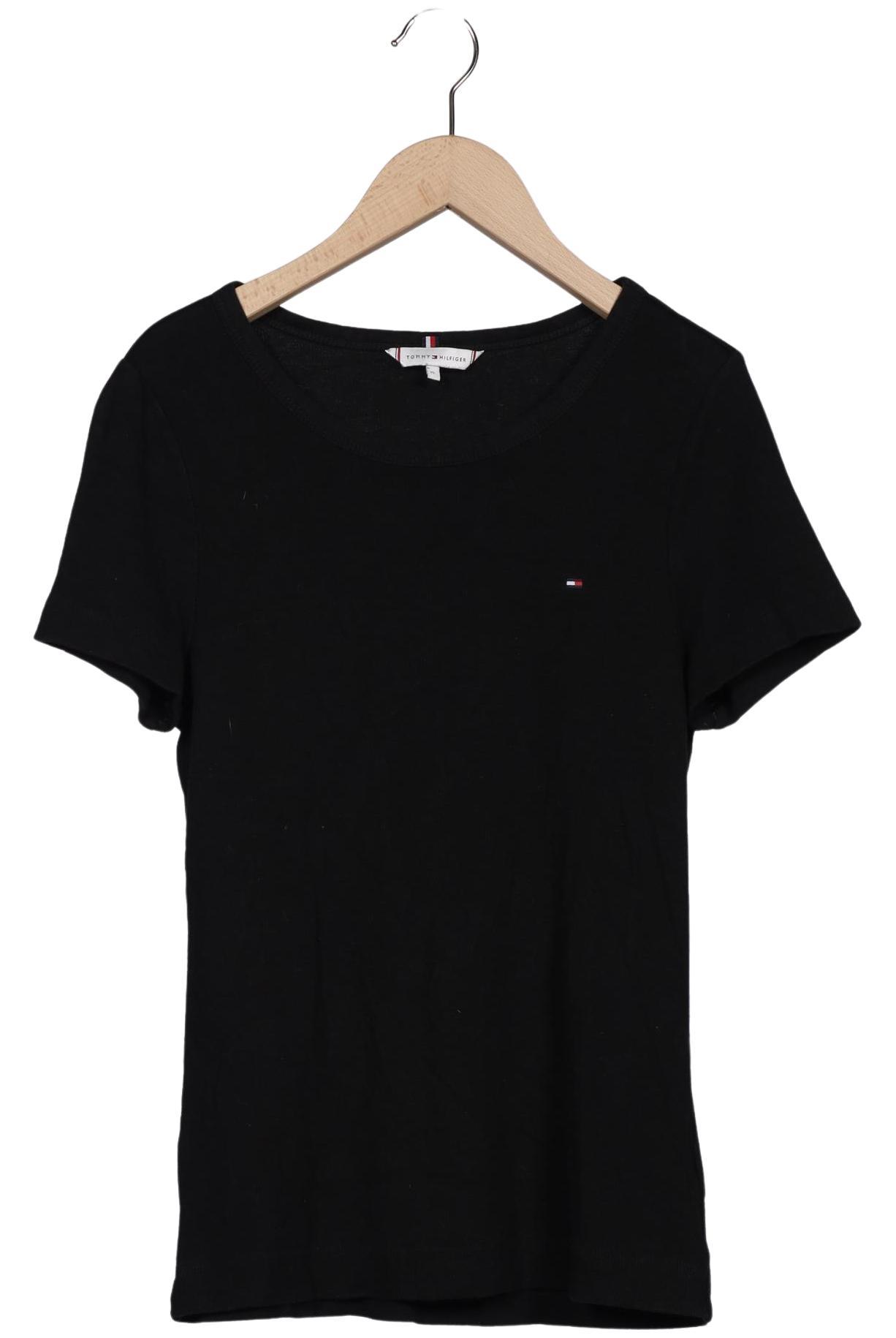 

Tommy Hilfiger Damen T-Shirt, schwarz, Gr. 44
