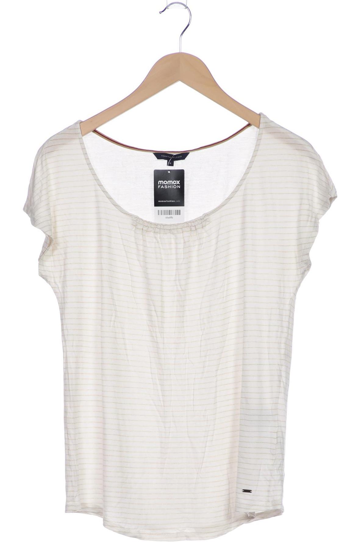

Tommy Hilfiger Damen T-Shirt, cremeweiß, Gr. 38