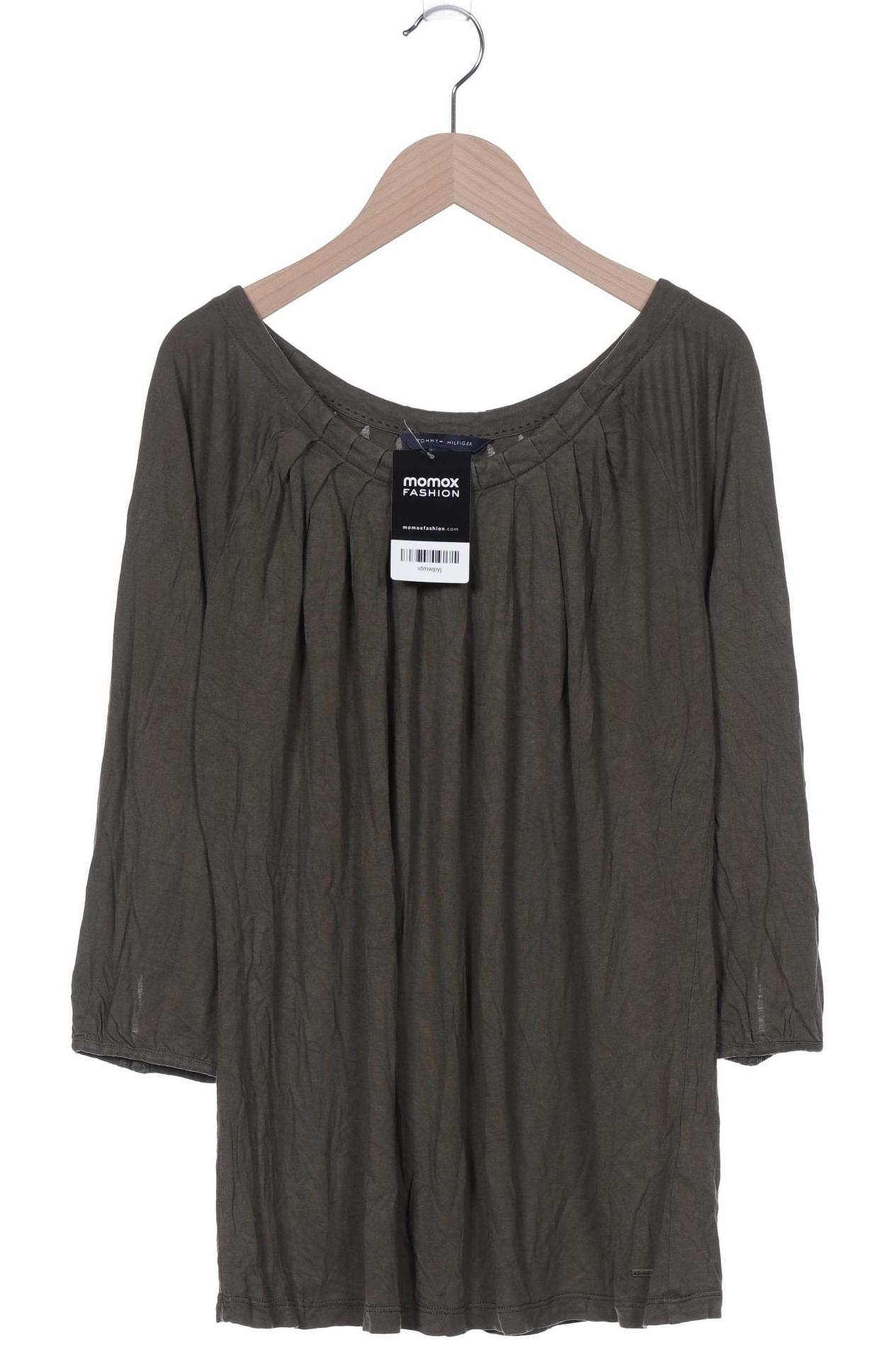 

Tommy Hilfiger Damen Langarmshirt, grün, Gr. 36