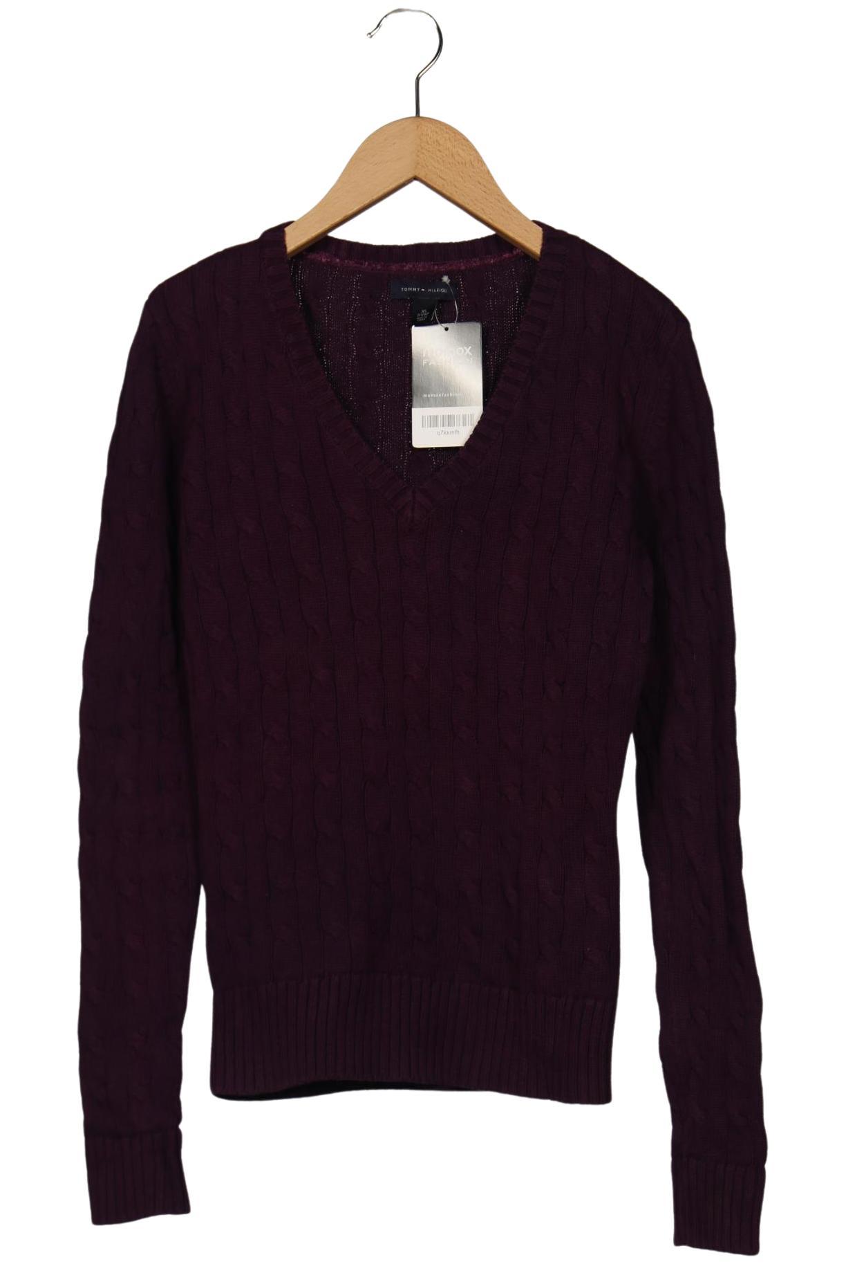 

Tommy Hilfiger Damen Pullover, bordeaux, Gr. 34