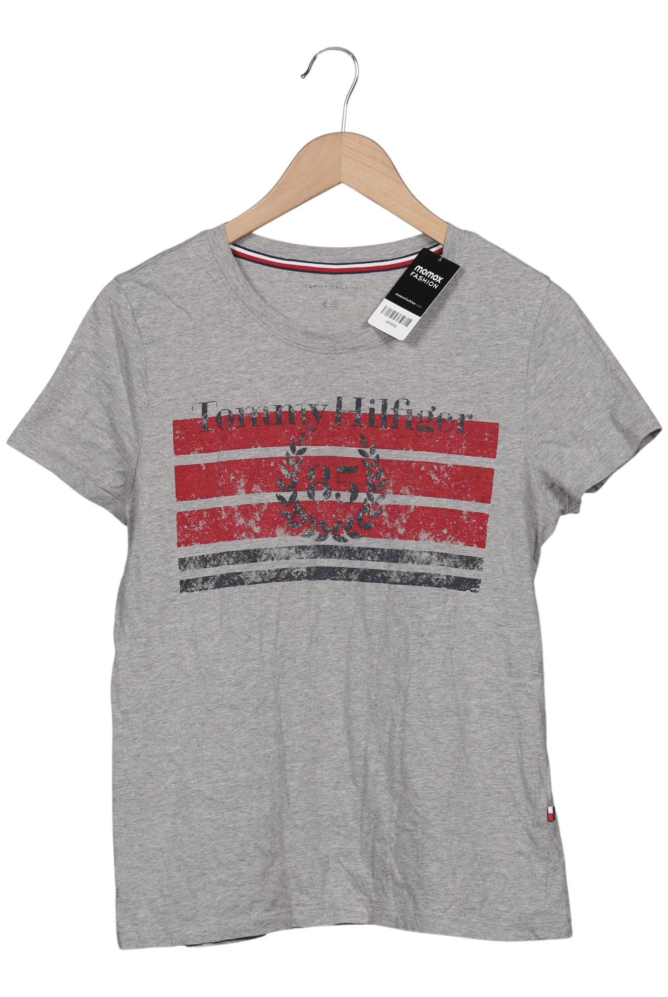 

Tommy Hilfiger Damen T-Shirt, grau, Gr. 38