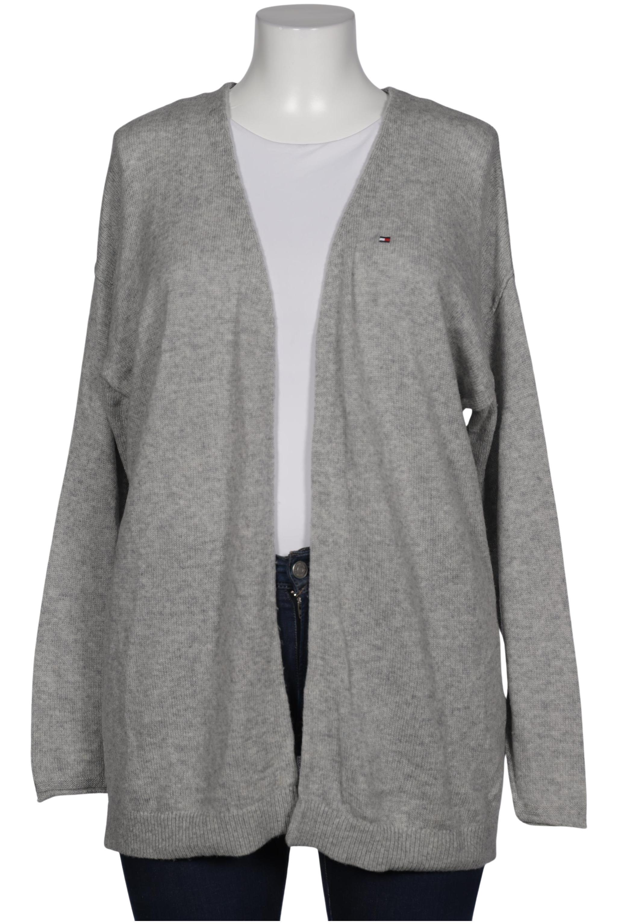 

Tommy Hilfiger Damen Strickjacke, grau, Gr. 42