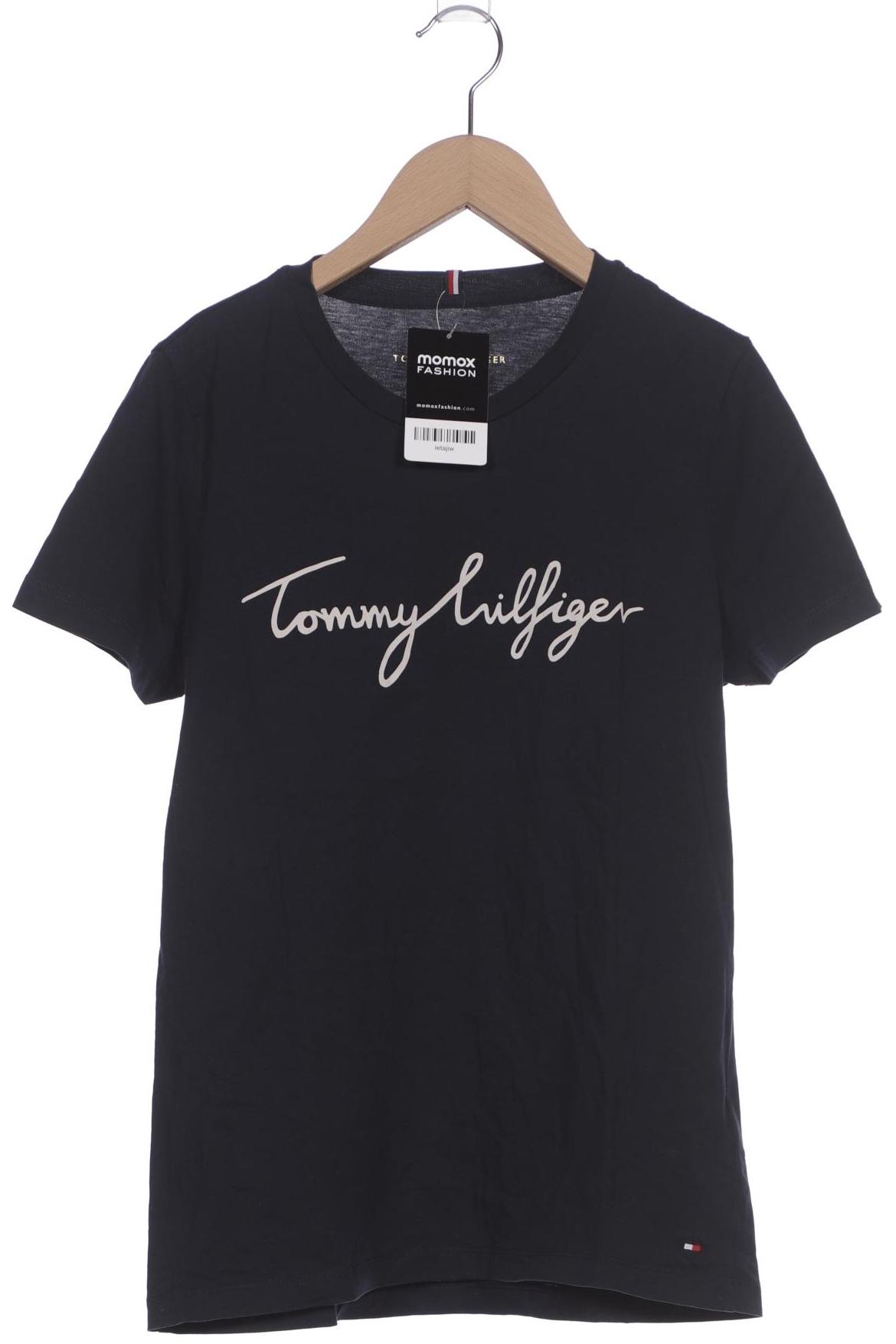 

Tommy Hilfiger Damen T-Shirt, marineblau, Gr. 36